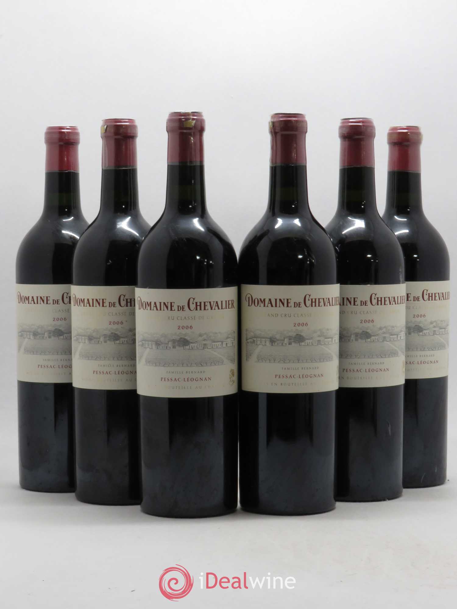 Domaine de Chevalier Cru Classé de Graves 2006 - Lot de 6 bouteilles - 0