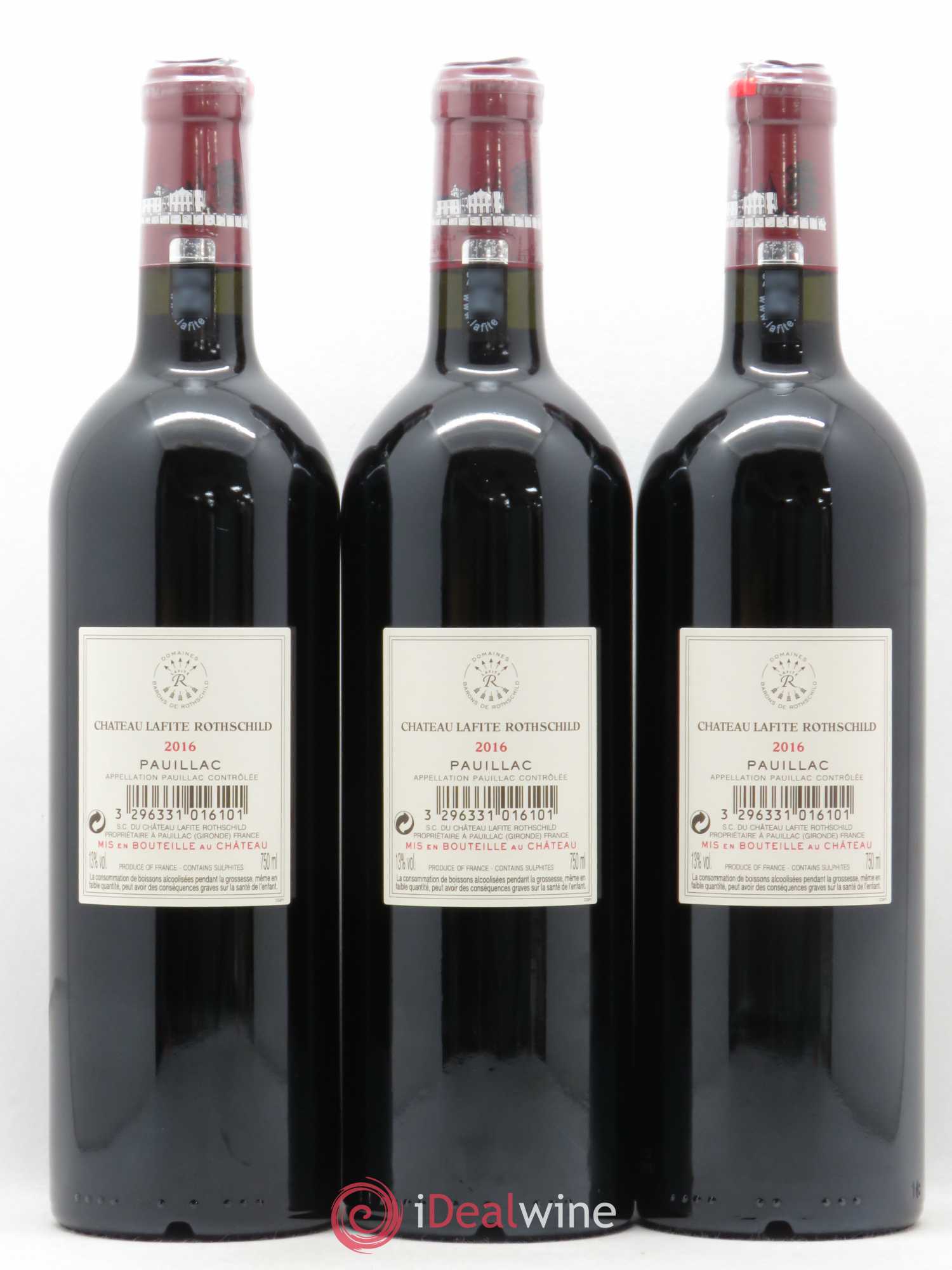Château Lafite Rothschild 1er Grand Cru Classé 2016 - Lot de 6 bouteilles - 4