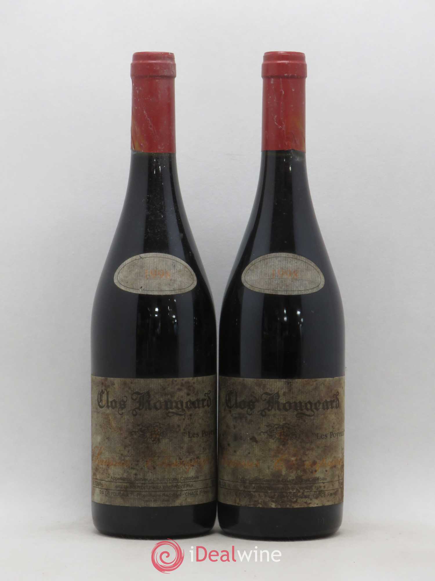Saumur-Champigny Les Poyeux Clos Rougeard 1998 - Lot de 2 bouteilles - 0