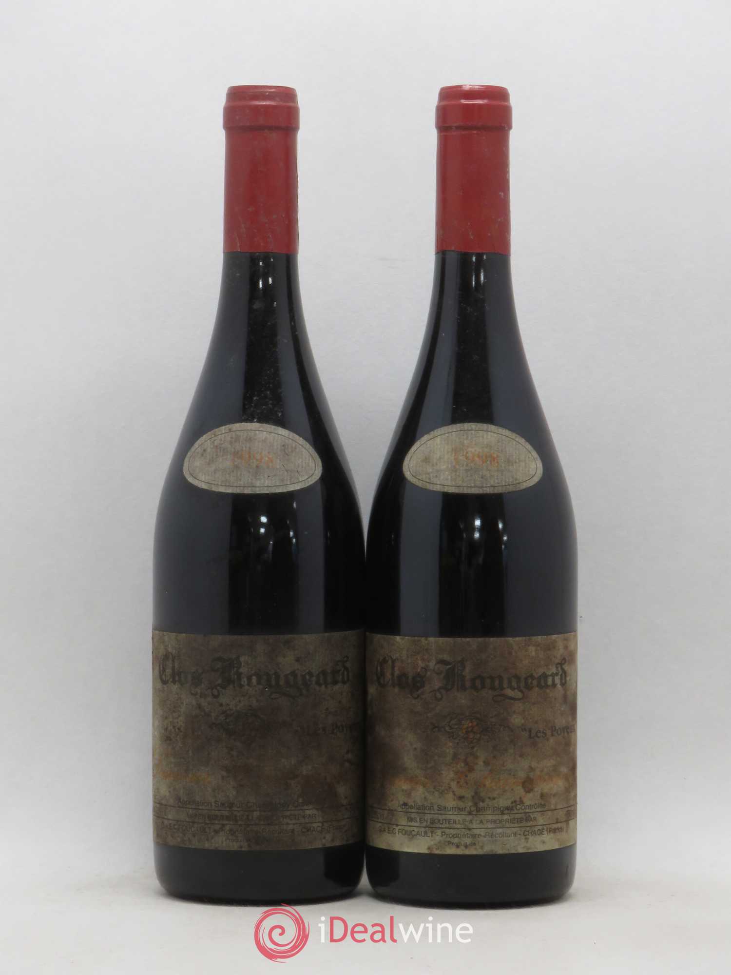 Saumur-Champigny Les Poyeux Clos Rougeard 1998 - Lot de 2 bouteilles - 0
