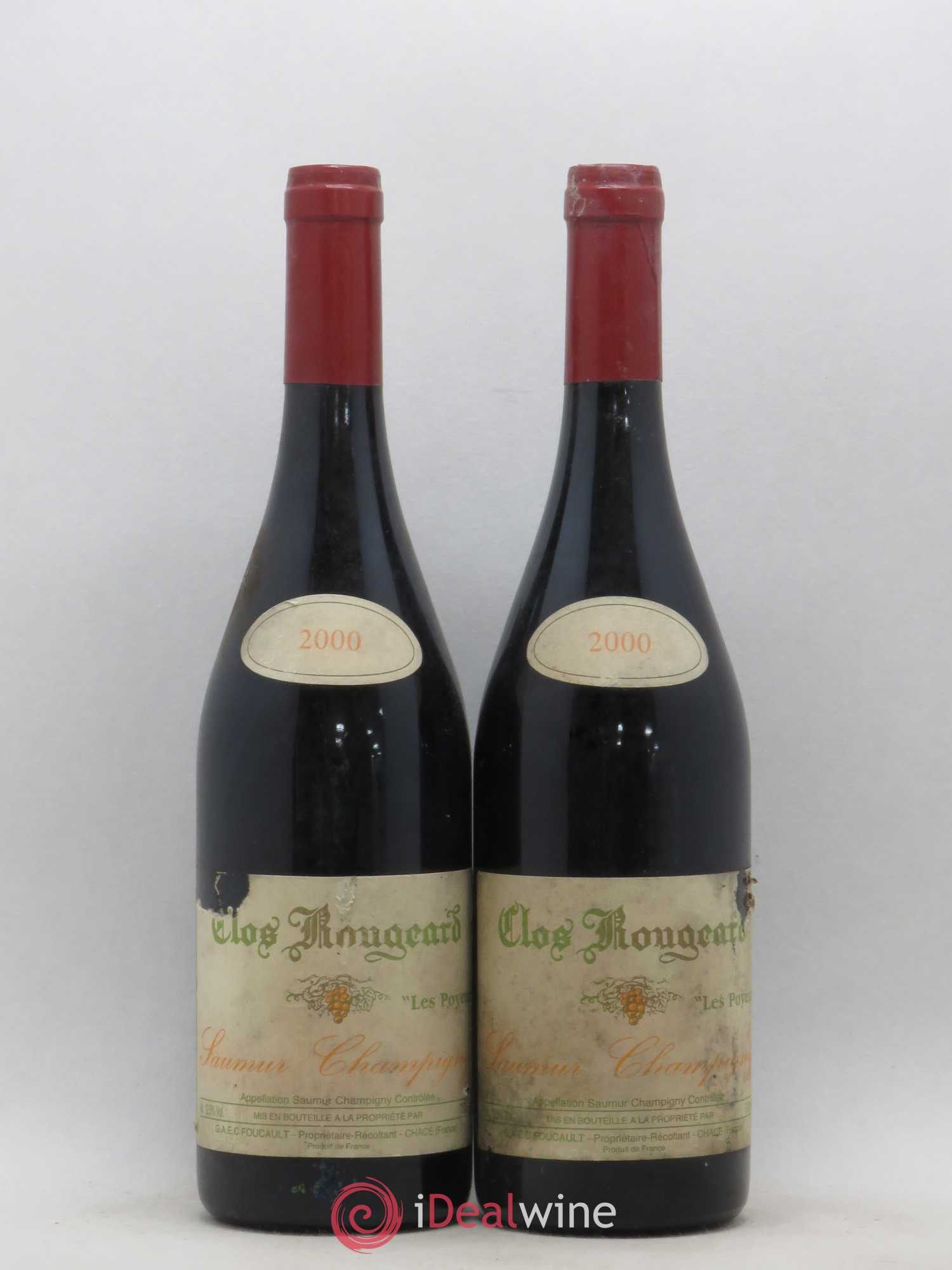 Saumur-Champigny Les Poyeux Clos Rougeard 2000 - Lot de 2 bouteilles - 0