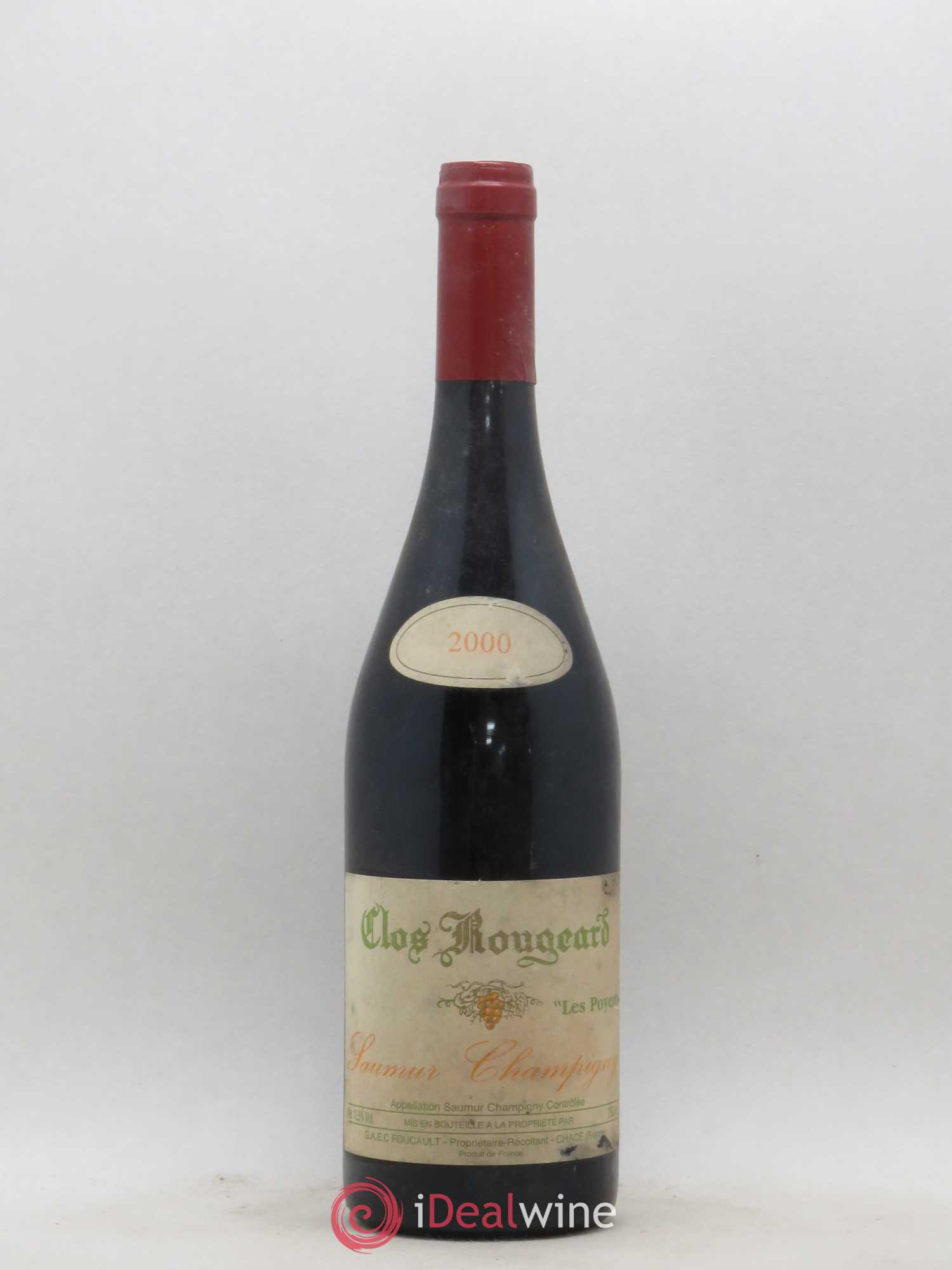 Saumur-Champigny Les Poyeux Clos Rougeard 2000 - Lot de 1 bouteille - 0