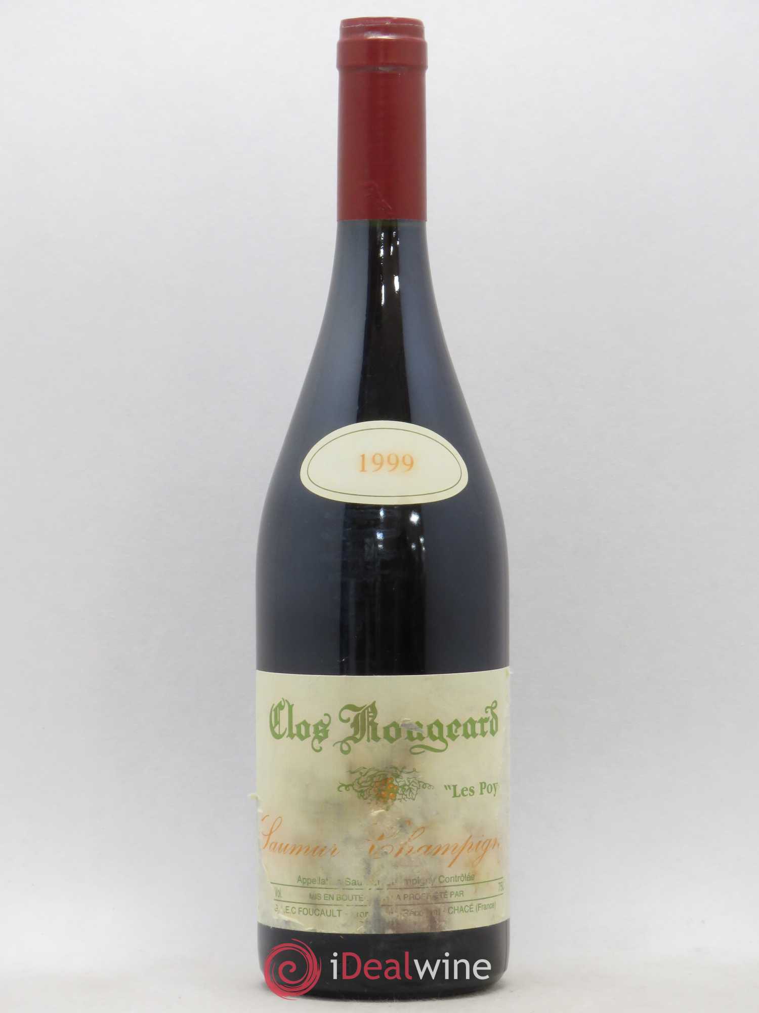 Saumur-Champigny Les Poyeux Clos Rougeard 1999 - Lot de 1 bouteille - 0