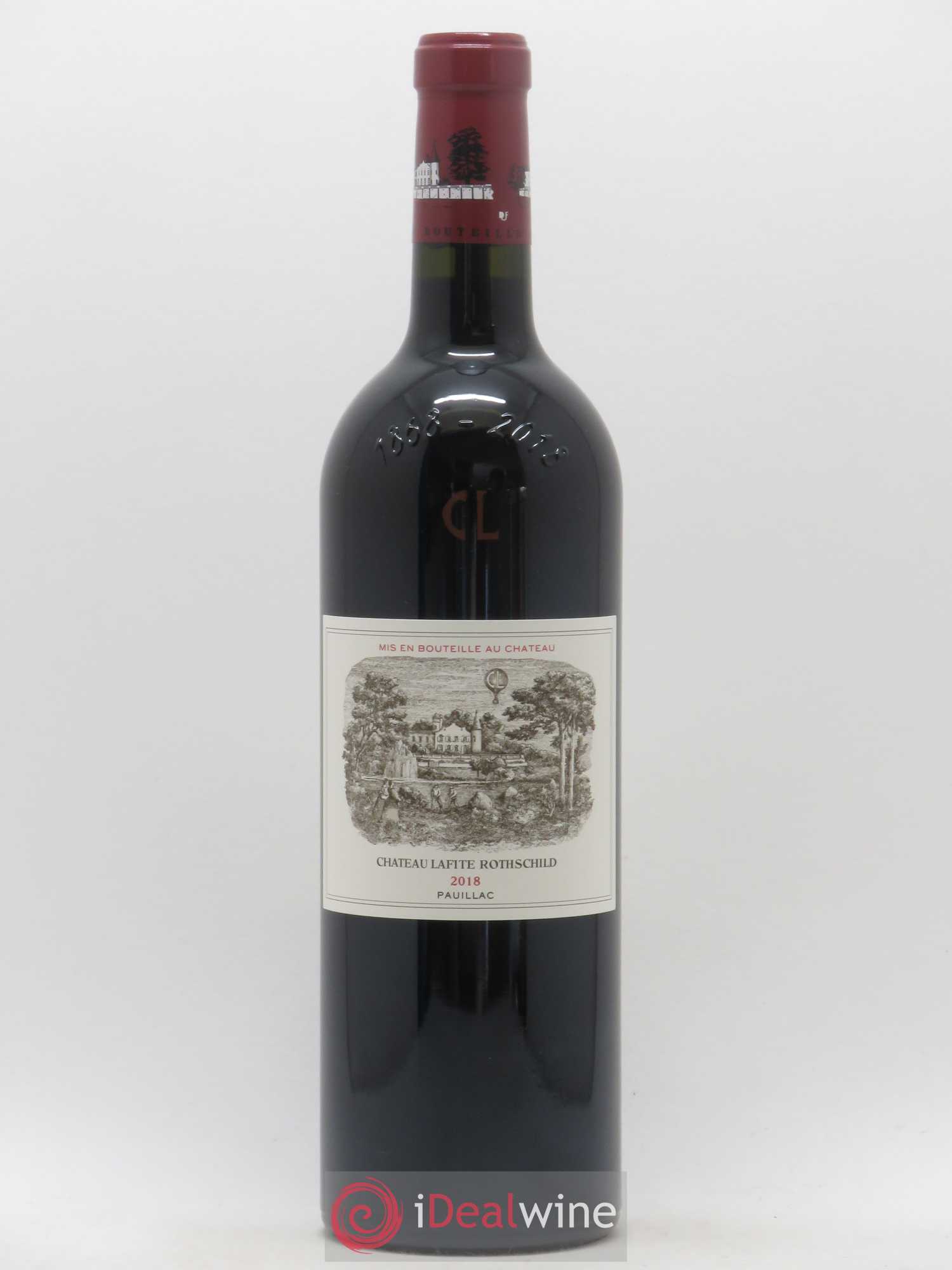 Château Lafite Rothschild 1er Grand Cru Classé 2018 - Lot de 1 bouteille - 0