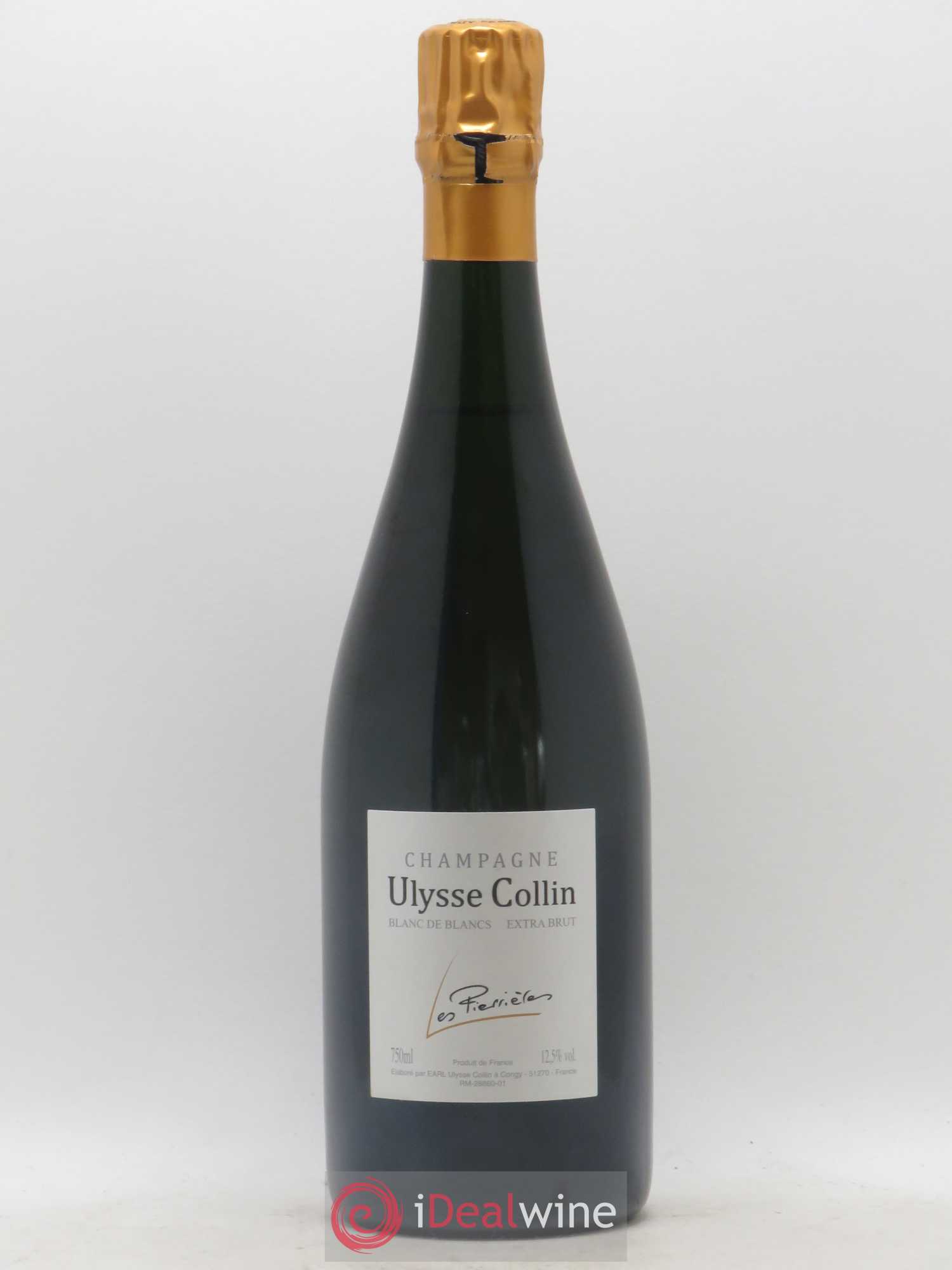 Les Pierrières Blancs de Blancs Extra-Brut Ulysse Collin - Lot de 1 bouteille - 0