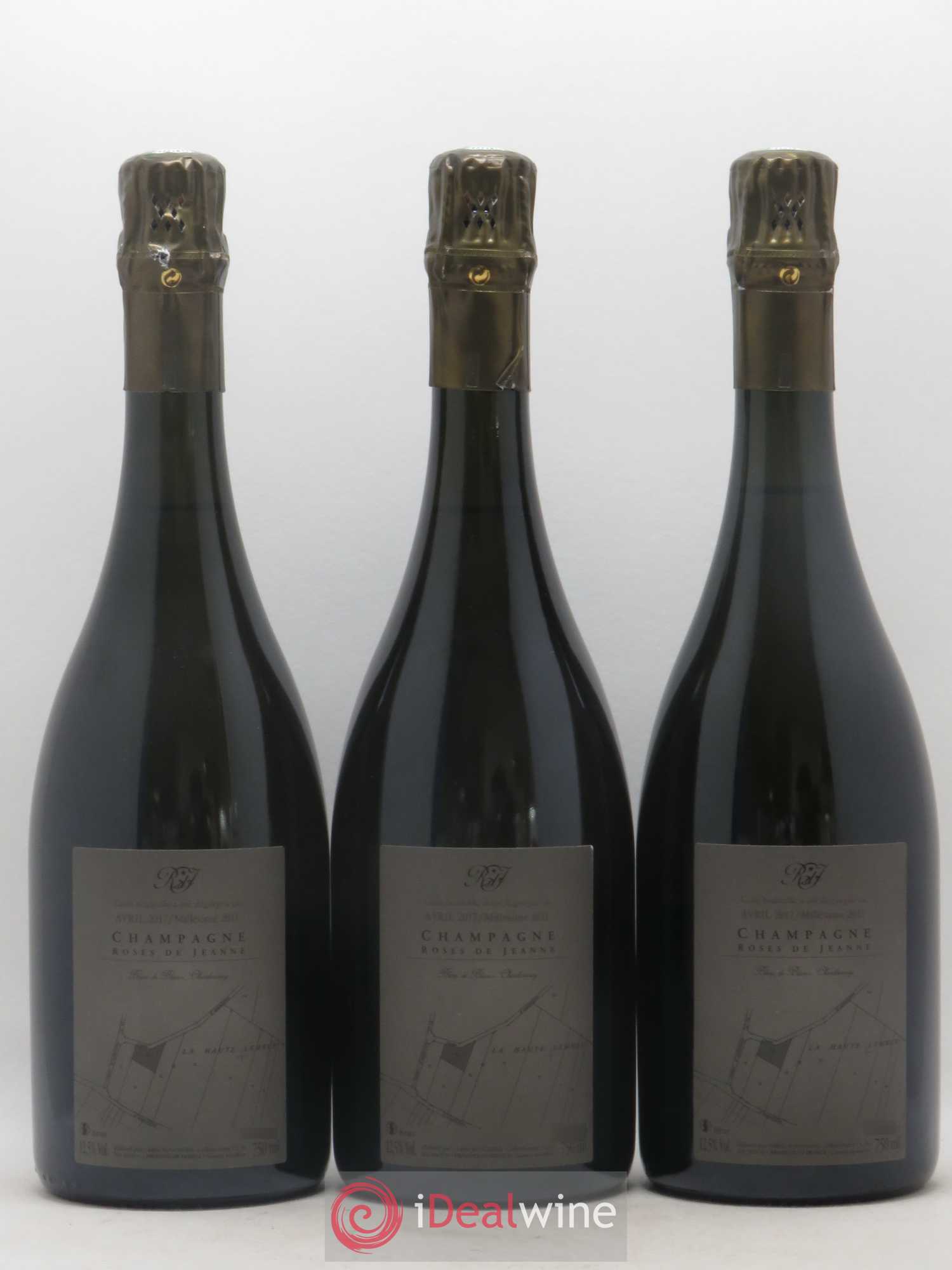 Roses de Jeanne La Haute-Lemblé Cédric Bouchard 2013 - Lot de 3 bouteilles - 1
