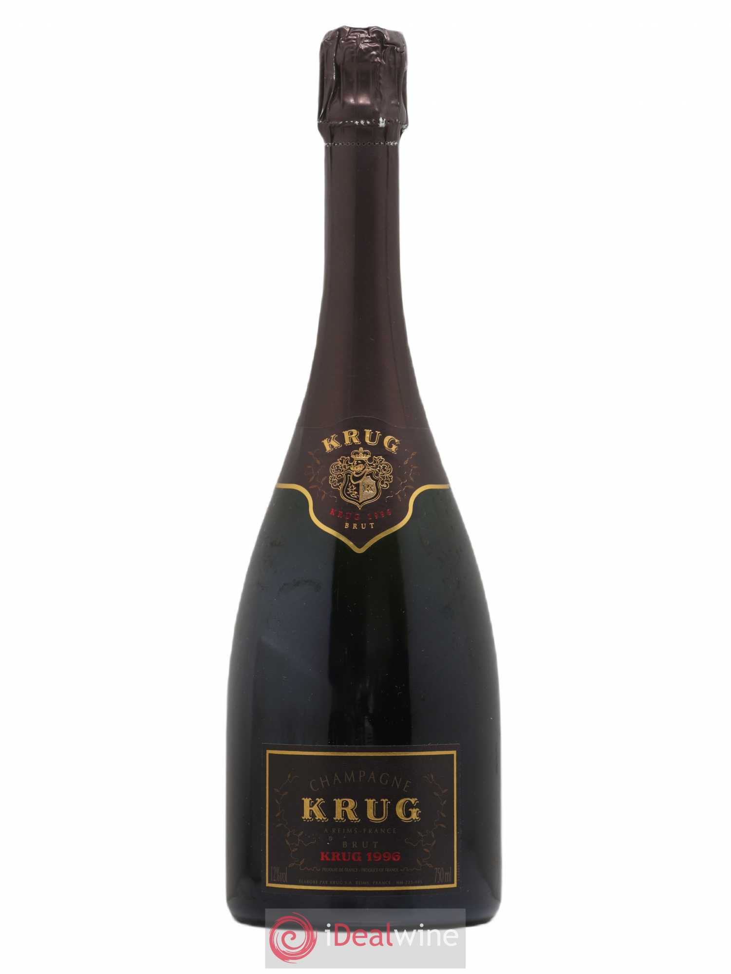 Vintage Krug Brut 1996 - Lot de 1 bouteille - 0