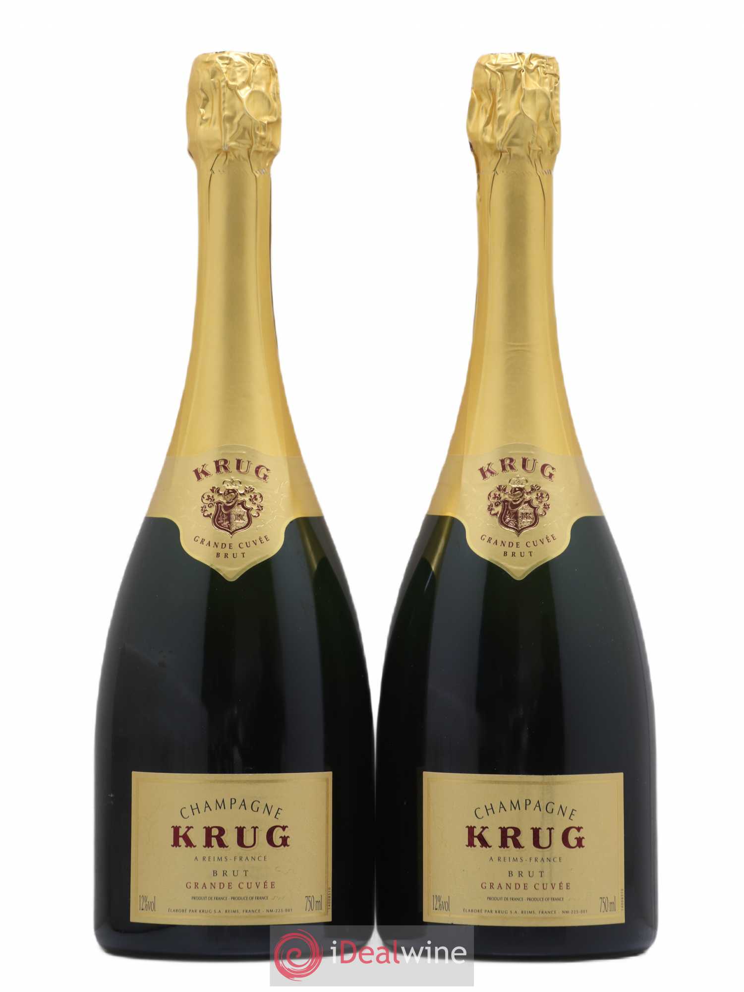 Grande Cuvée - 158ème édition Krug Brut - Lot de 2 bouteilles - 0
