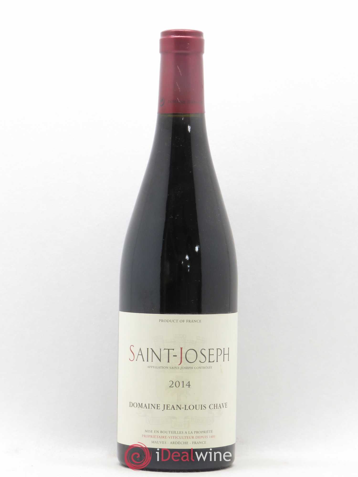 Saint-Joseph Jean-Louis Chave 2014 - Lot de 1 bouteille - 0