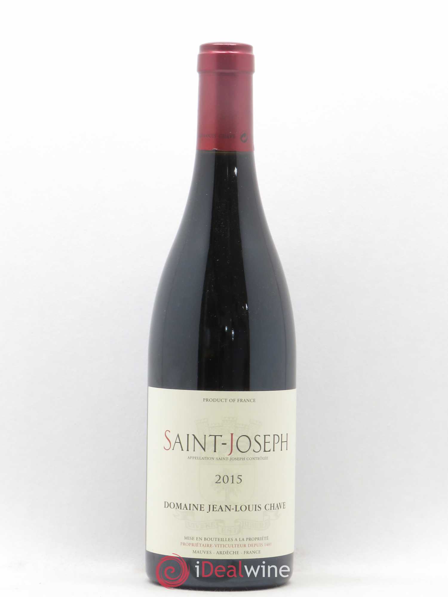 Saint-Joseph Jean-Louis Chave 2015 - Lot de 1 bouteille - 0