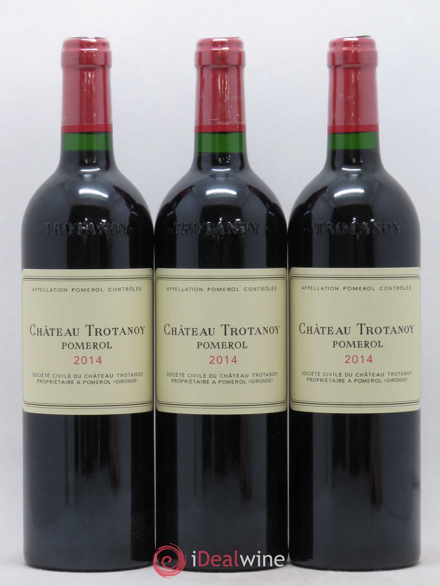Château Trotanoy 2014 - Lot de 3 bouteilles - 0