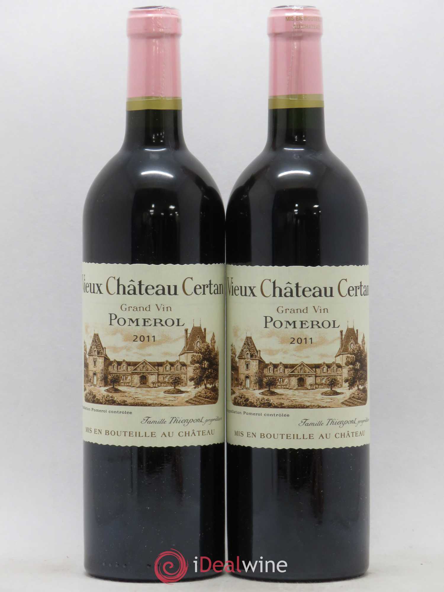 Vieux Château Certan 2011 - Lot de 2 bouteilles - 0