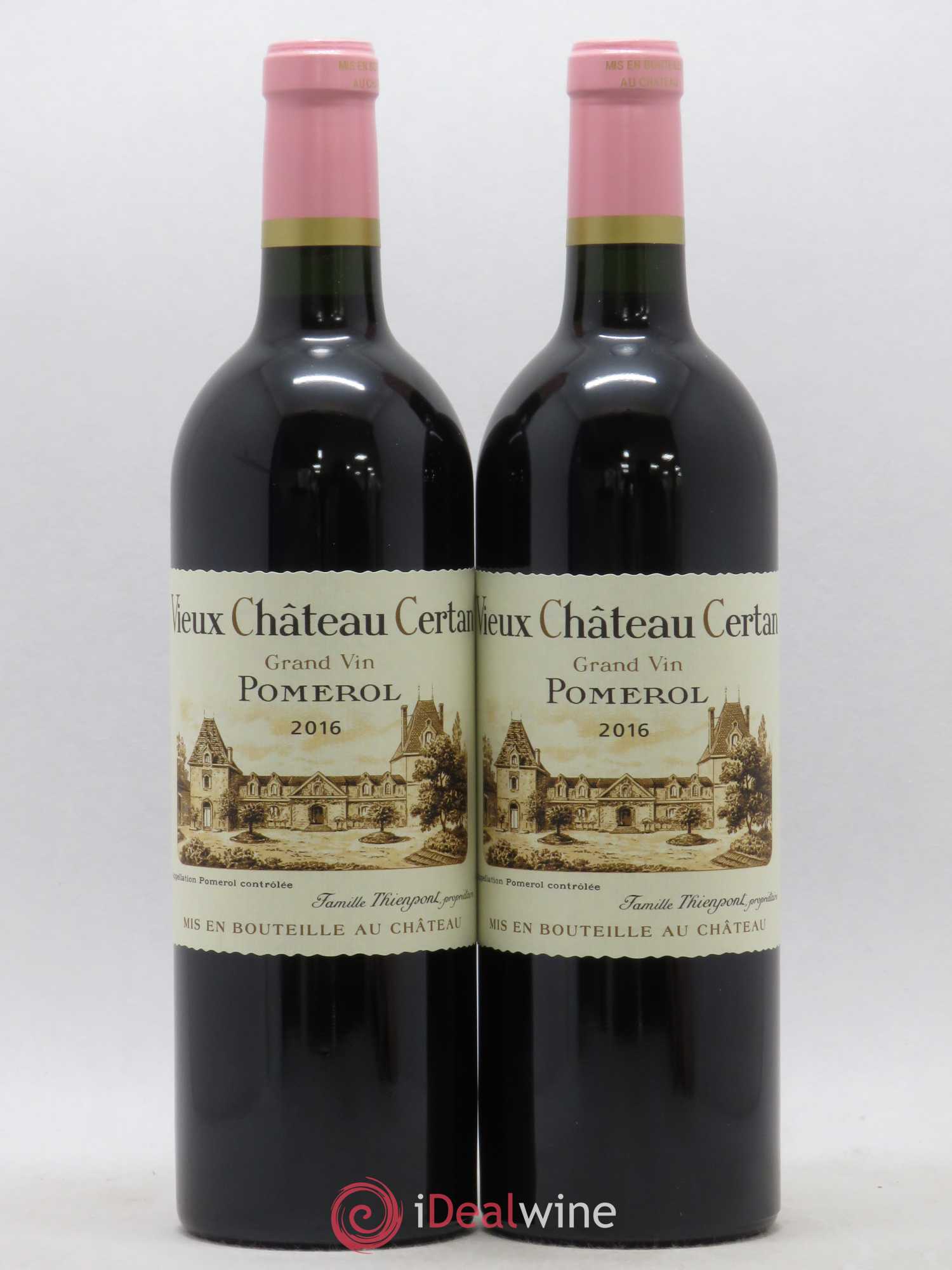 Vieux Château Certan 2016 - Lot de 2 bouteilles - 0