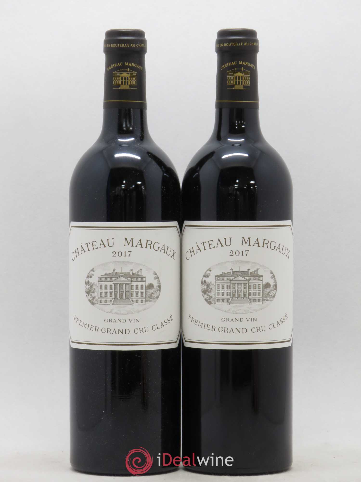 Château Margaux 1er Grand Cru Classé 2017 - Lot de 2 bouteilles - 0
