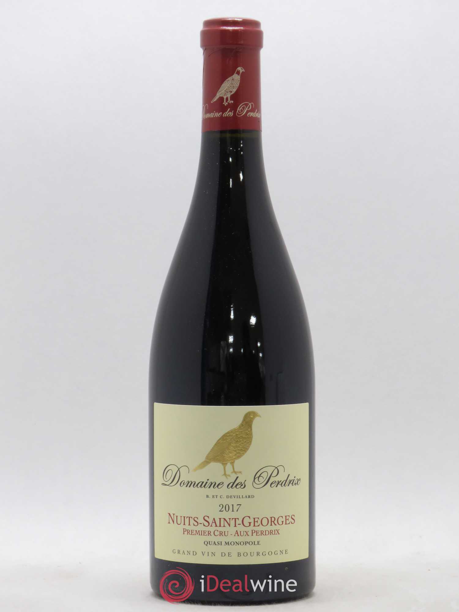 Nuits-Saint-Georges 1er Cru Aux Perdrix Perdrix (Domaine des) 2017 - Lot de 1 bouteille - 0