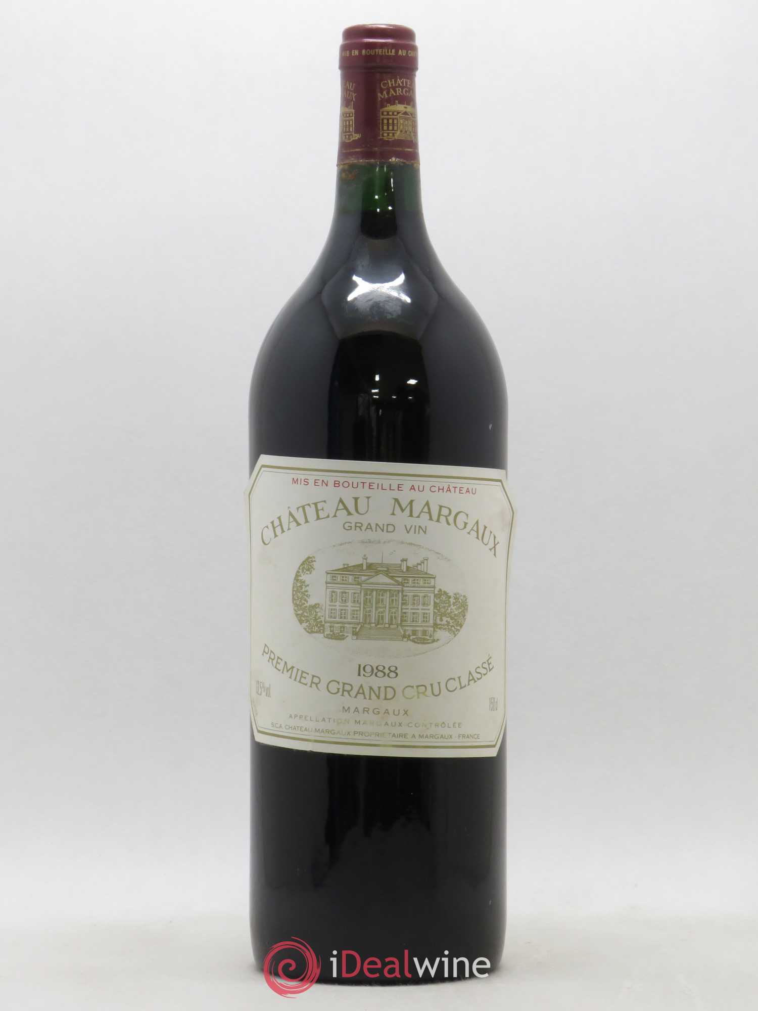 Château Margaux 1er Grand Cru Classé 1988 - Lot de 1 magnum - 0