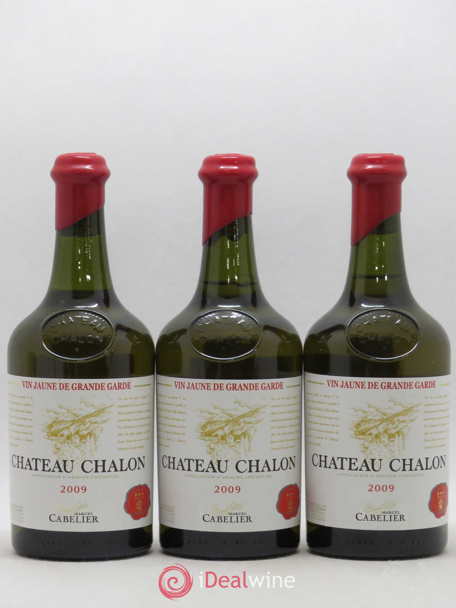 Château-Chalon Marcel Cabelier 2009 - Lot de 3 bouteilles - 0