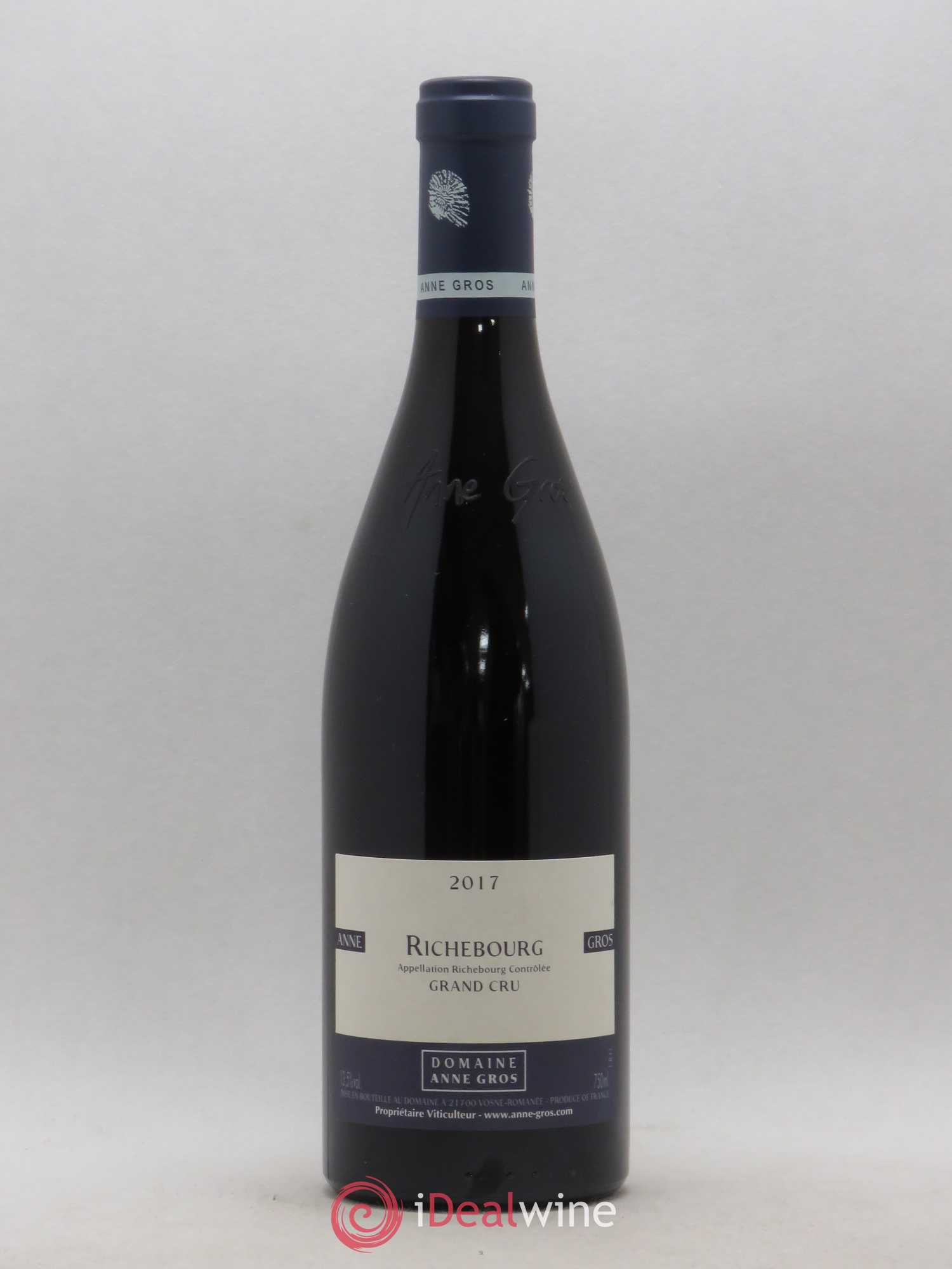 Richebourg Grand Cru Anne Gros 2017 - Lot de 1 bouteille - 0
