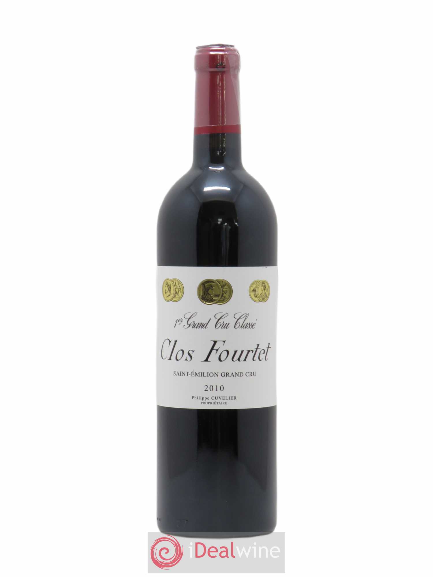 Clos Fourtet 1er Grand Cru Classé B 2010 - Lot de 1 bouteille - 0