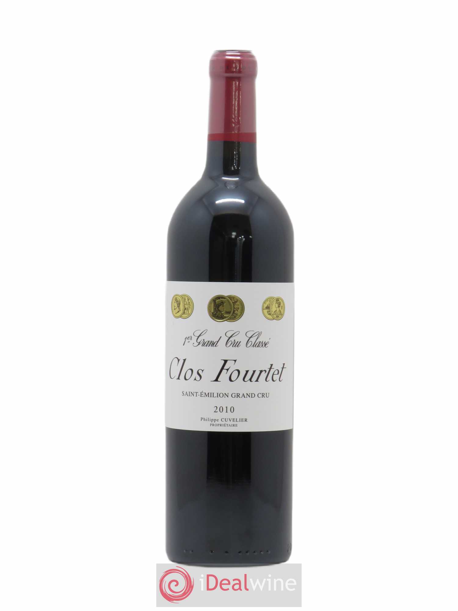 Clos Fourtet 1er Grand Cru Classé B 2010 - Lot de 1 bouteille - 0
