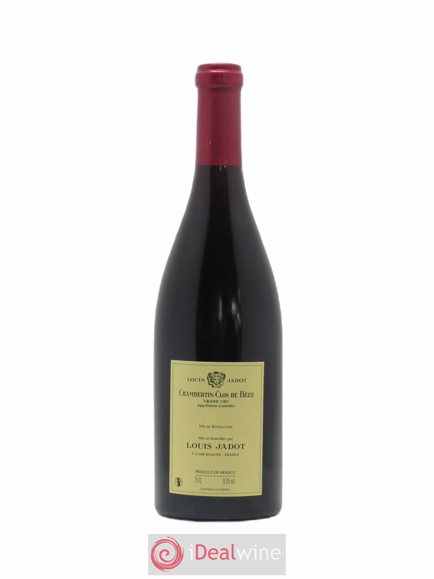 Chambertin Clos de Bèze Grand Cru Domaine Louis Jadot 2012 - Lot de 1 bouteille - 2