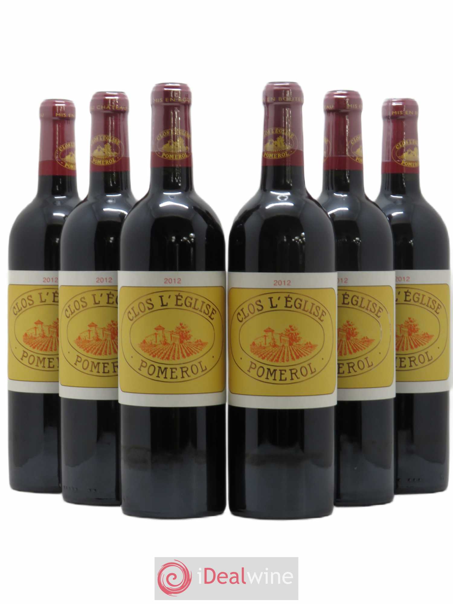 Clos l'Eglise 2012 - Lot de 6 bouteilles - 0