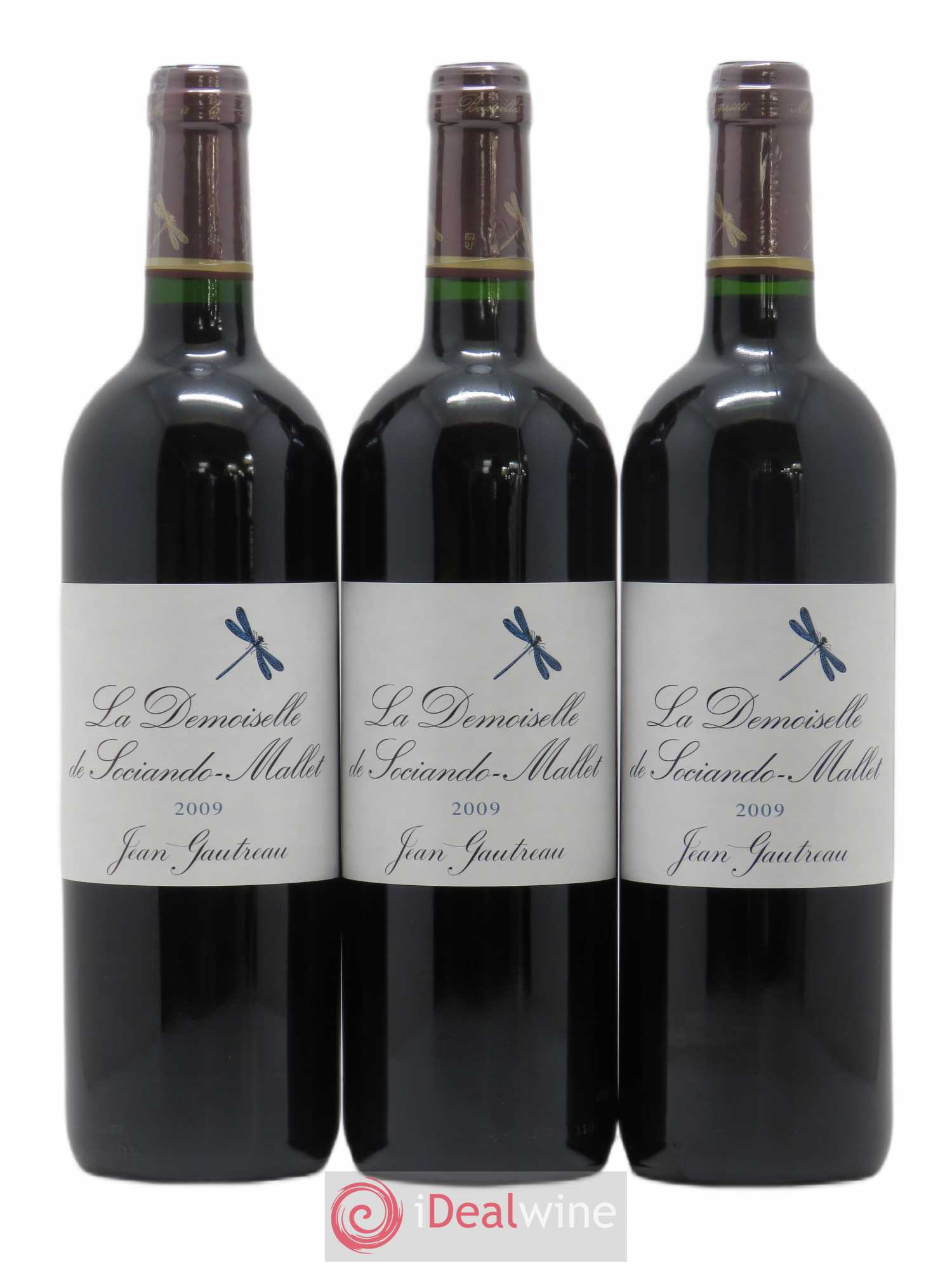Demoiselle de Sociando Mallet Second Vin 2009 - Lot de 6 bouteilles - 3