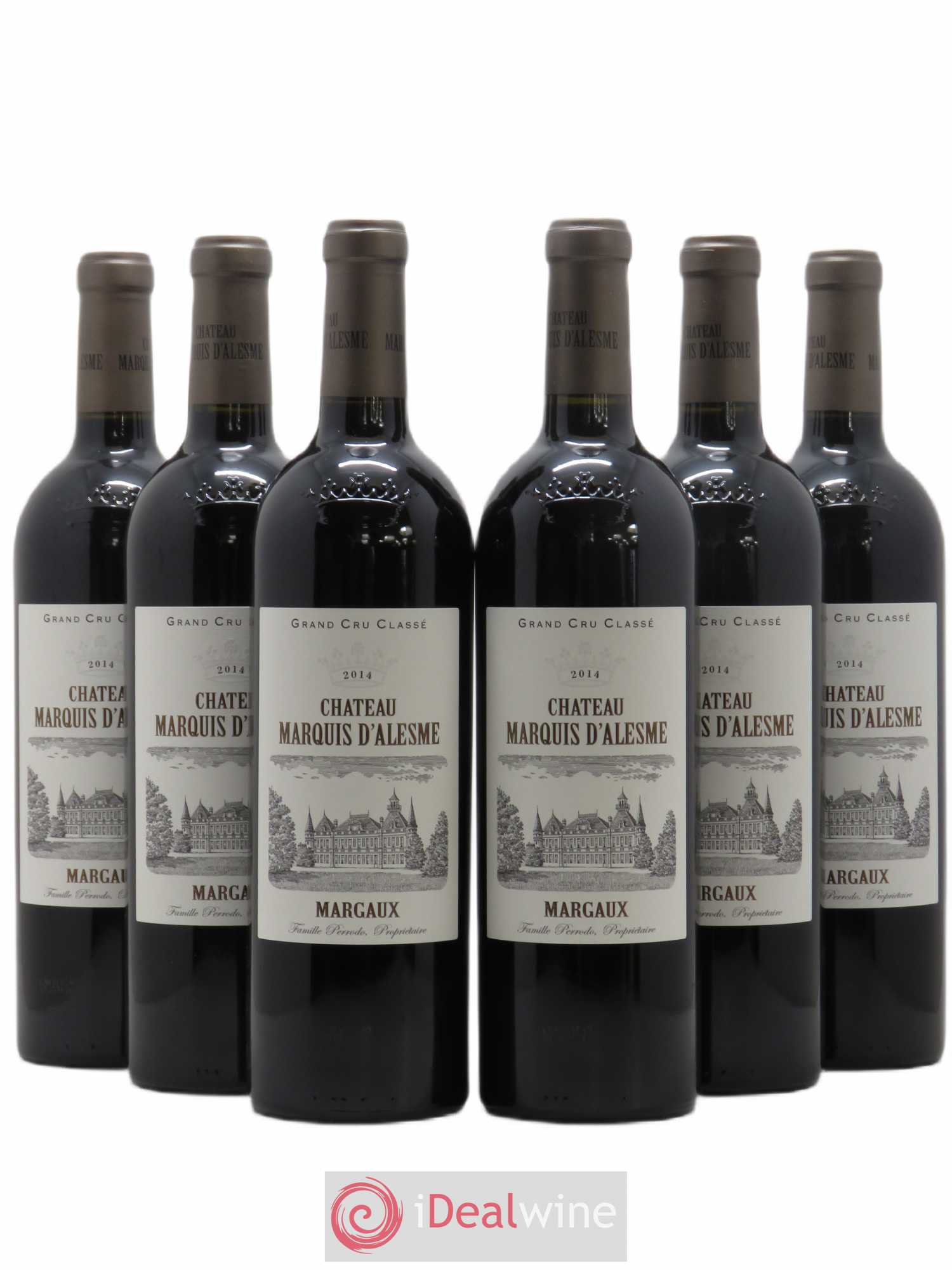 Château Marquis d'Alesme 2014 - Lot de 6 bouteilles - 0