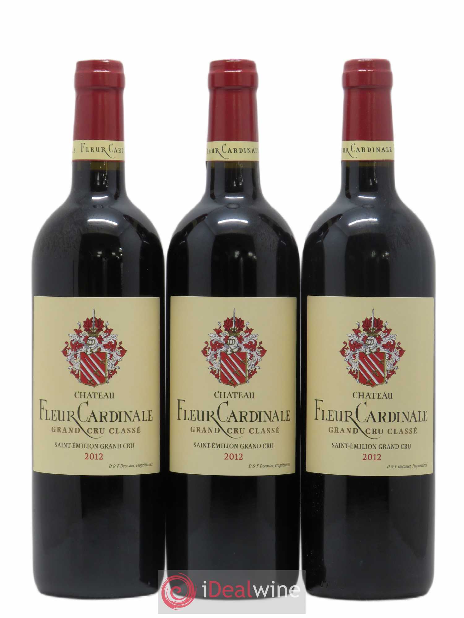 Château Fleur Cardinale Grand Cru Classé 2012 - Lot de 6 bouteilles - 1