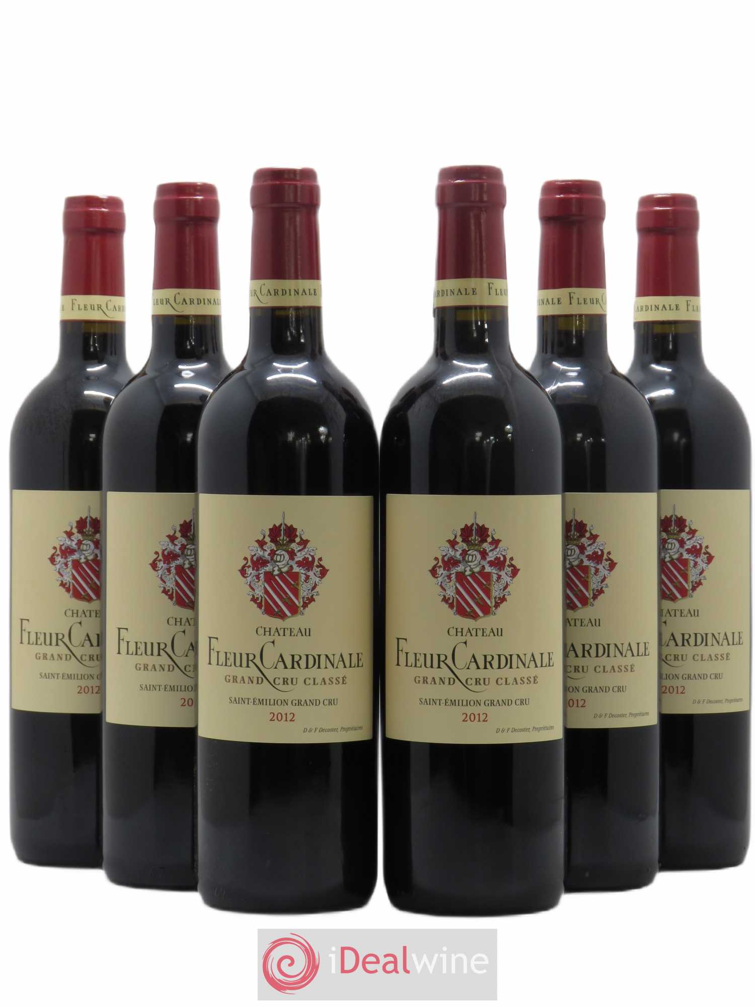 Château Fleur Cardinale Grand Cru Classé 2012 - Lot de 6 bouteilles - 0