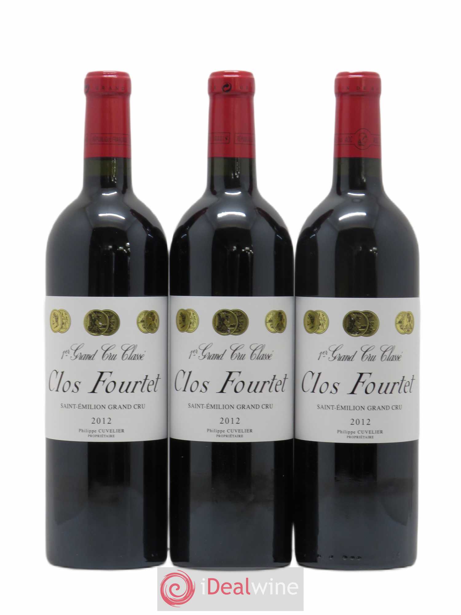 Clos Fourtet 1er Grand Cru Classé B 2012 - Lot de 6 bouteilles - 2