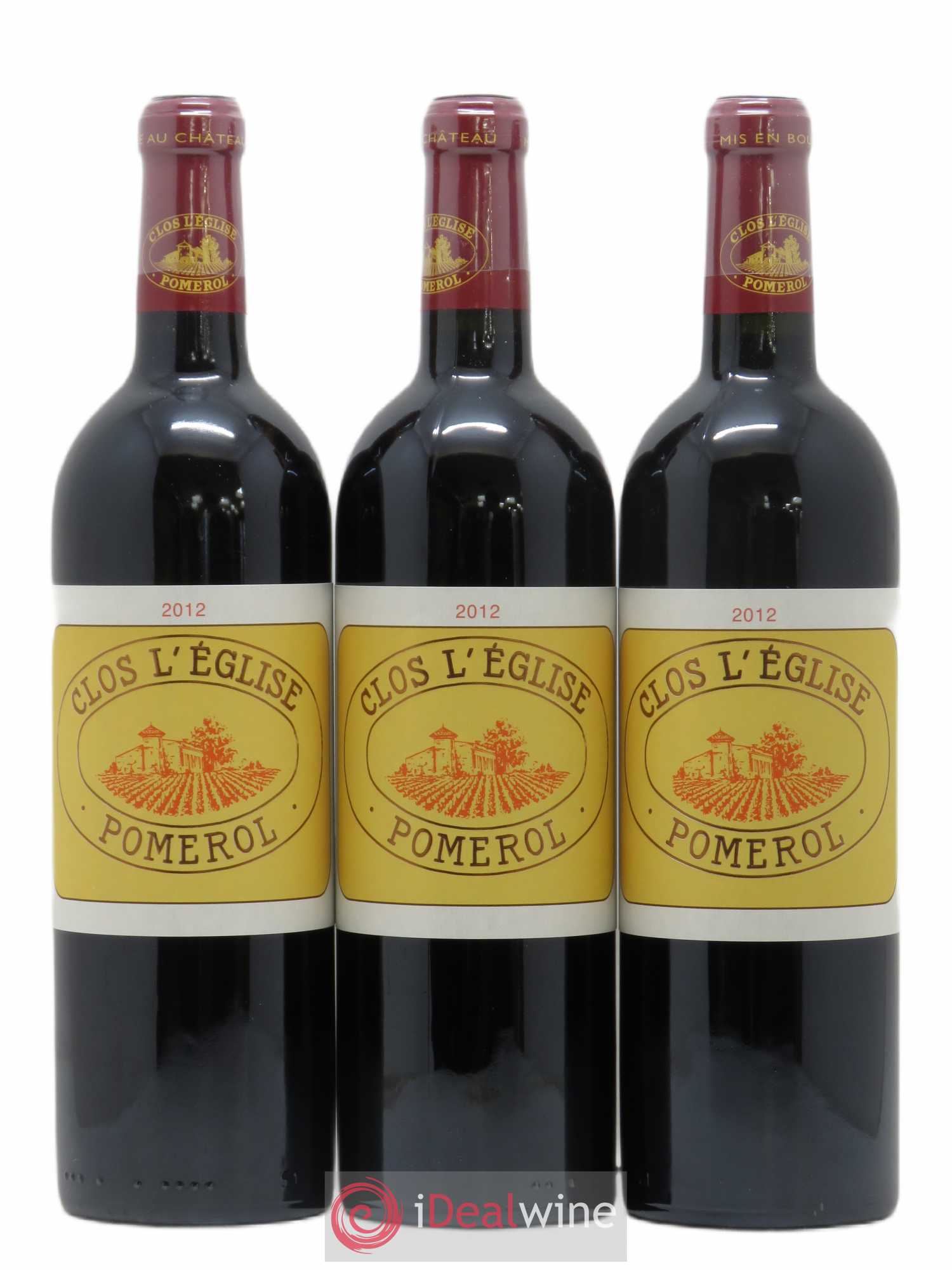 Clos l'Eglise 2012 - Lot de 6 bouteilles - 1