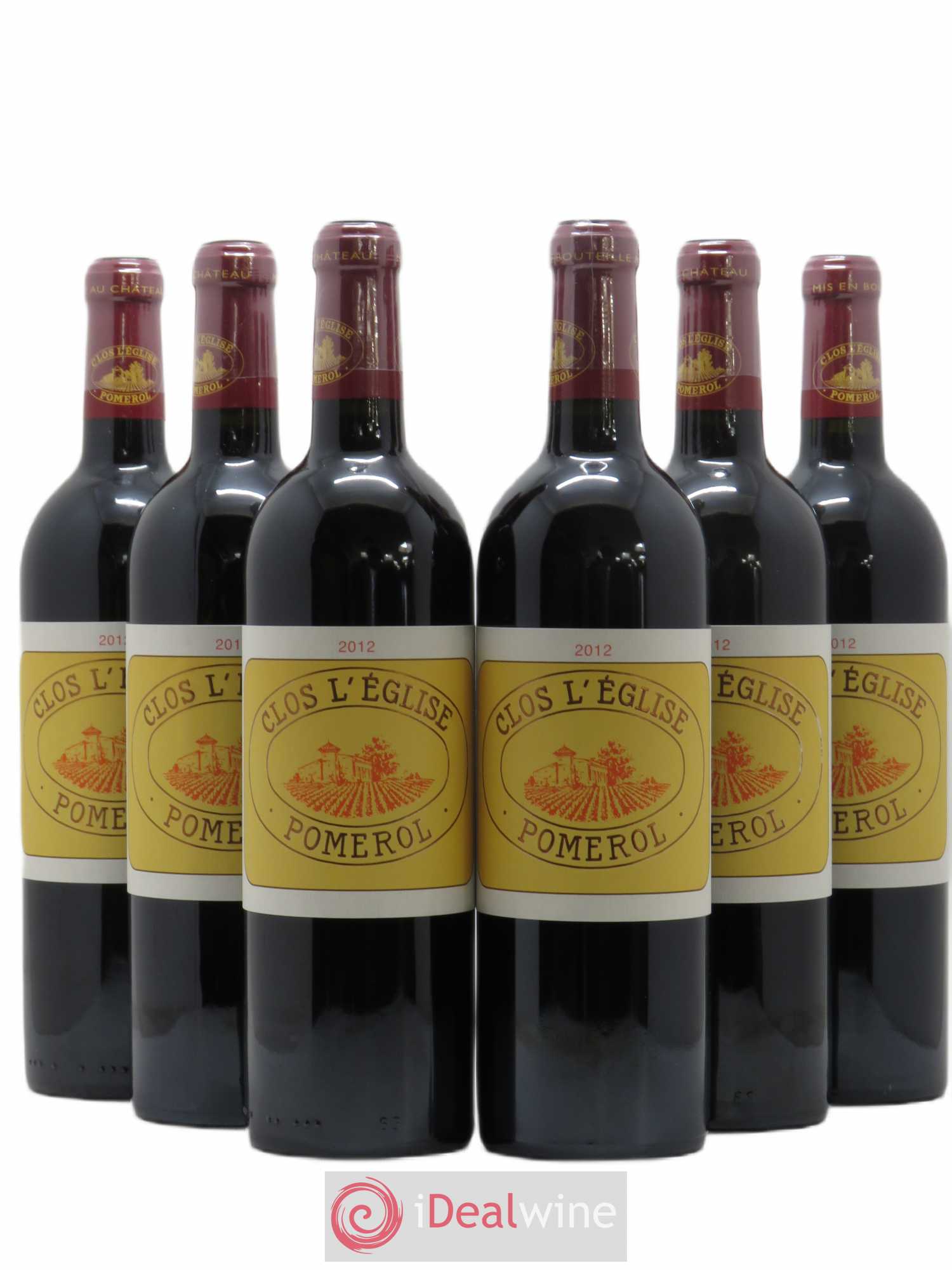 Clos l'Eglise 2012 - Lot de 6 bouteilles - 0