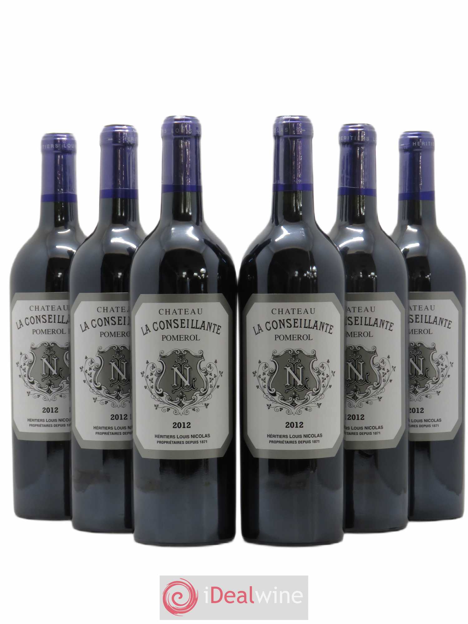 Château la Conseillante 2012 - Lot de 6 bouteilles - 0