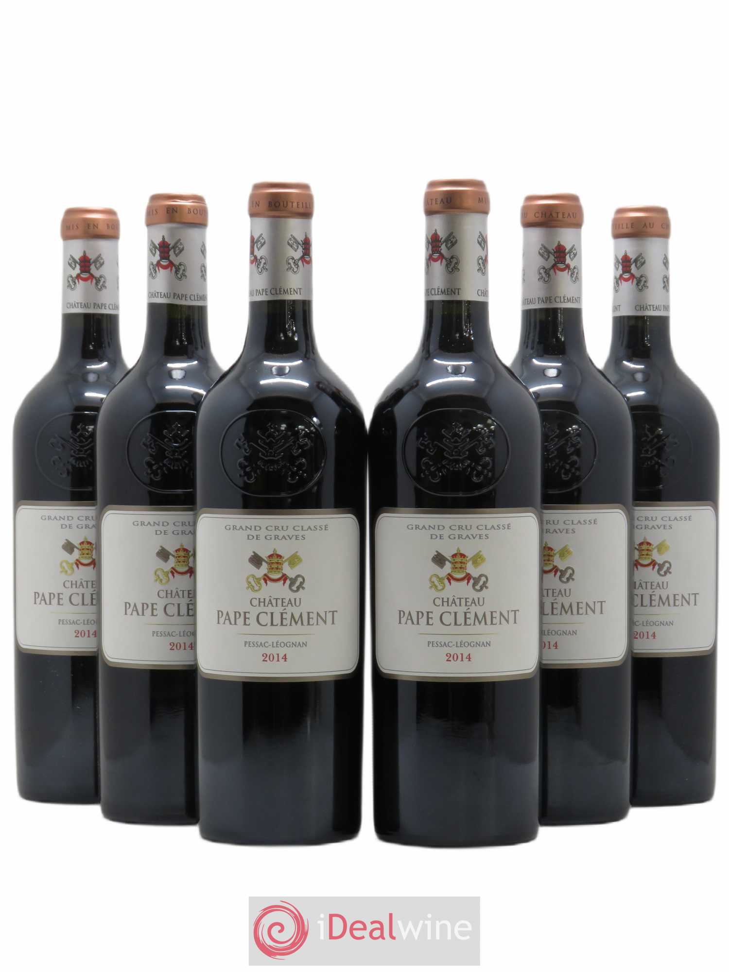Château Pape Clément Cru Classé de Graves 2014 - Lot de 6 bouteilles - 0
