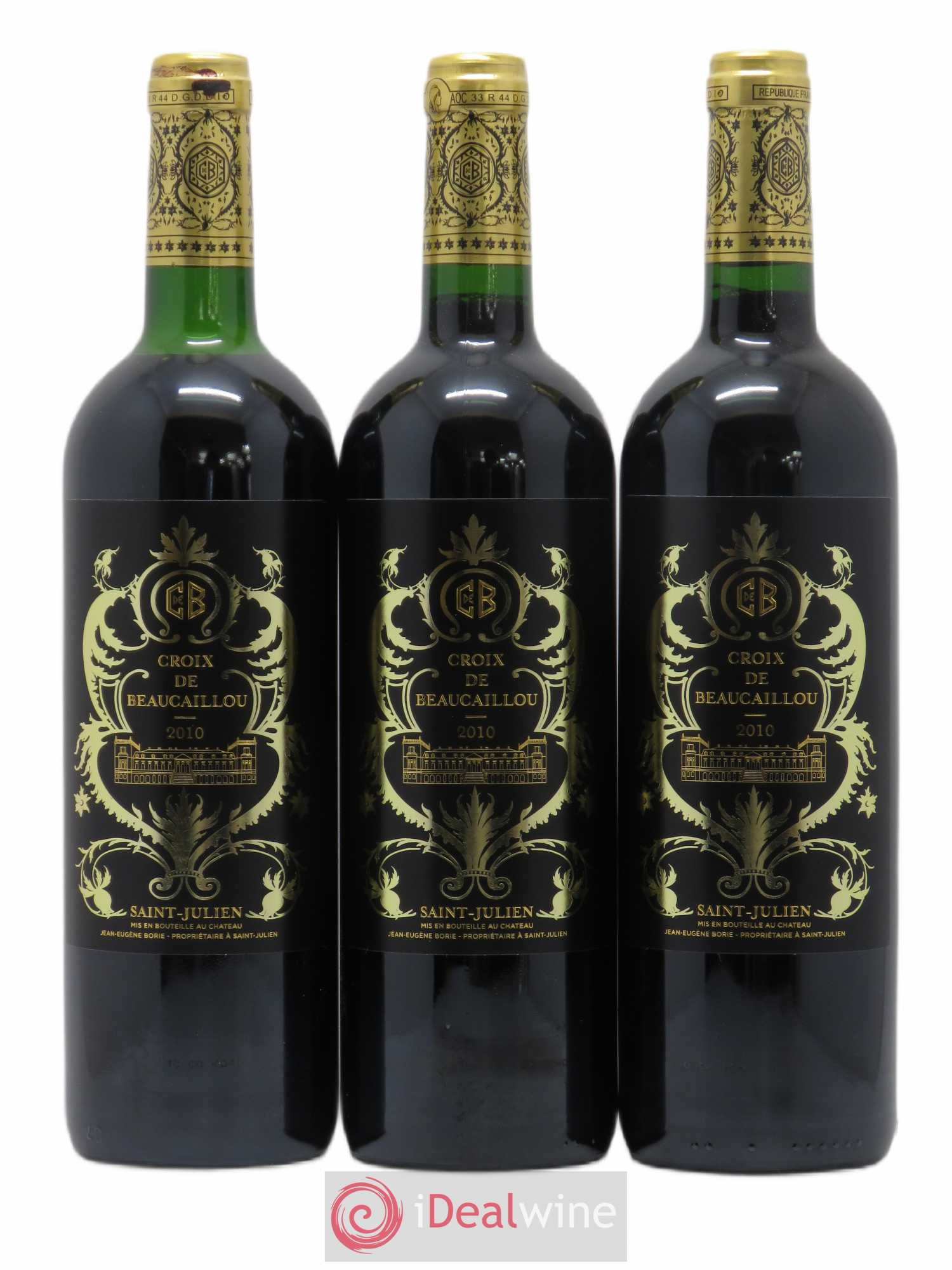 La Croix de Beaucaillou Second Vin 2010 - Lot de 6 bouteilles - 1