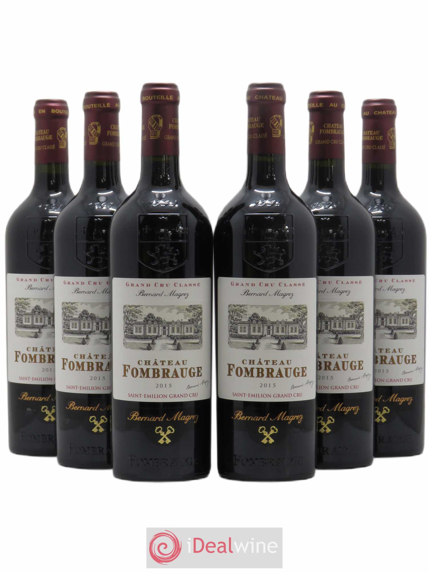 Château Fombrauge Grand Cru Classé 2015 - Lot de 6 bouteilles - 0