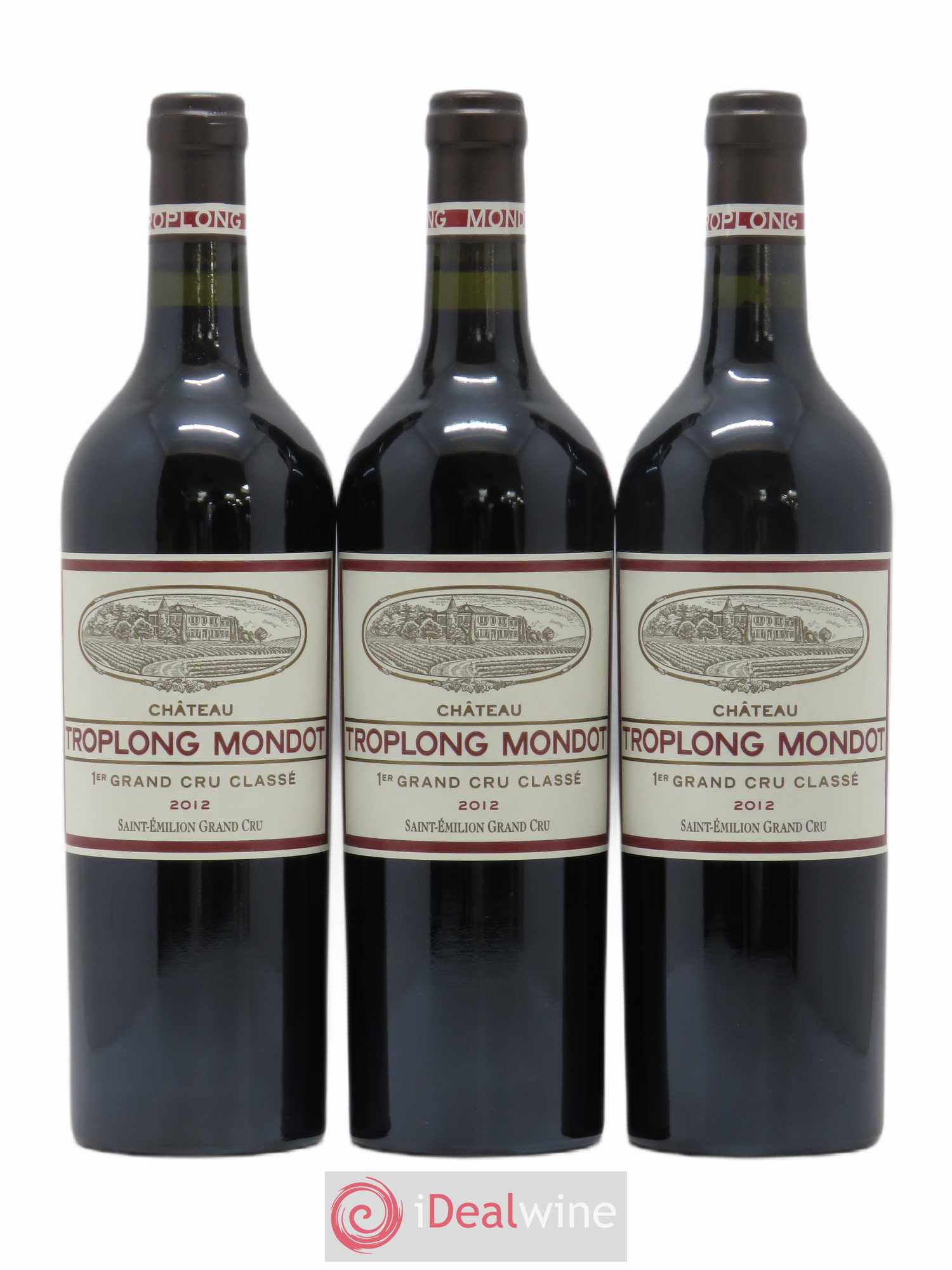 Château Troplong Mondot 1er Grand Cru Classé B 2012 - Lot de 6 bouteilles - 2