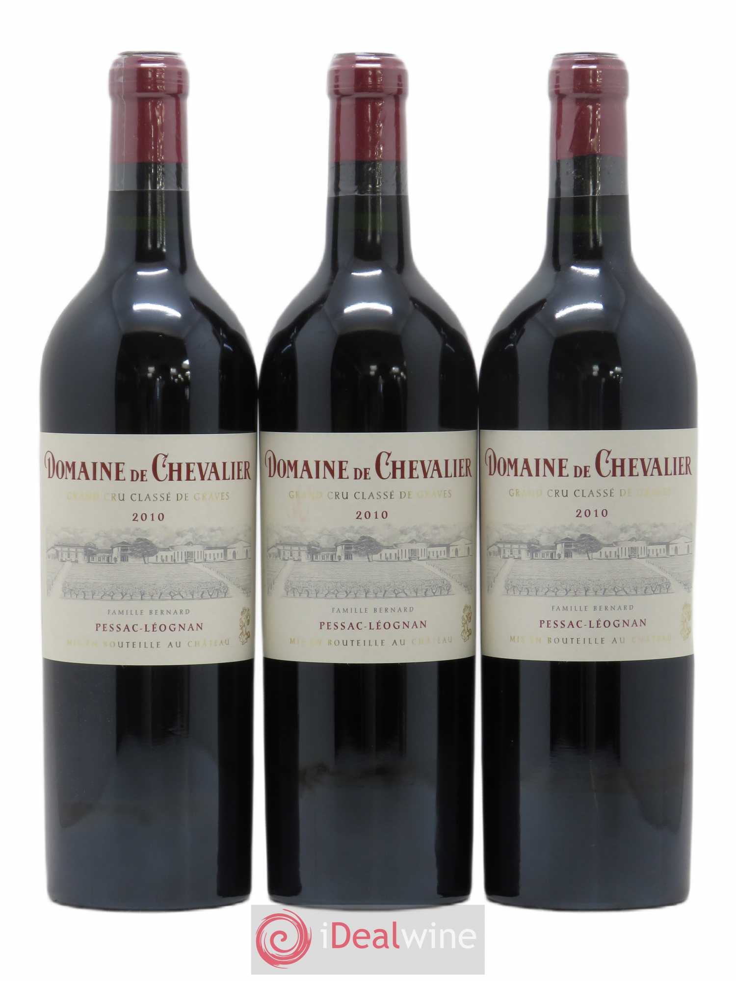 Domaine de Chevalier Cru Classé de Graves 2010 - Lot de 6 bouteilles - 1