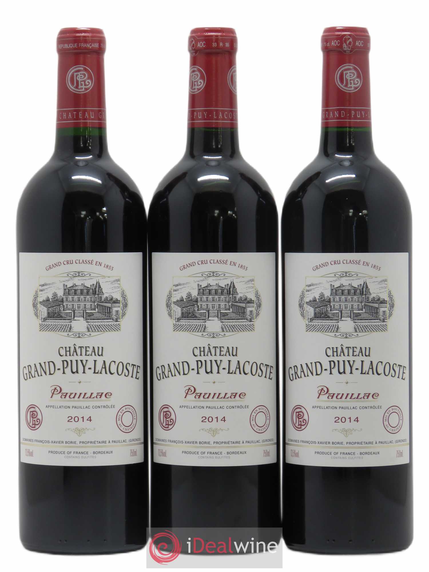 Château Grand Puy Lacoste 5ème Grand Cru Classé 2014 - Lot de 6 bouteilles - 2