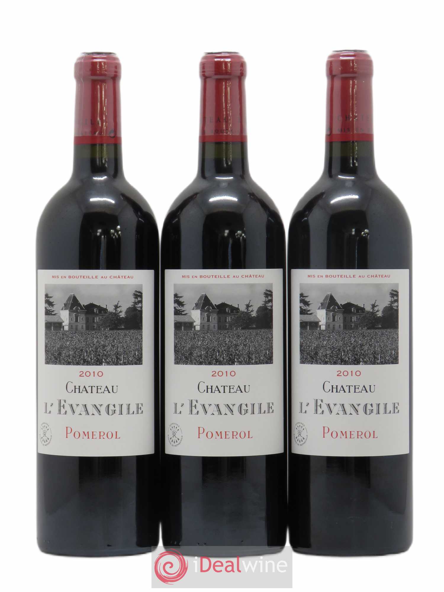 Château l' Évangile 2010 - Lot de 6 bouteilles - 3