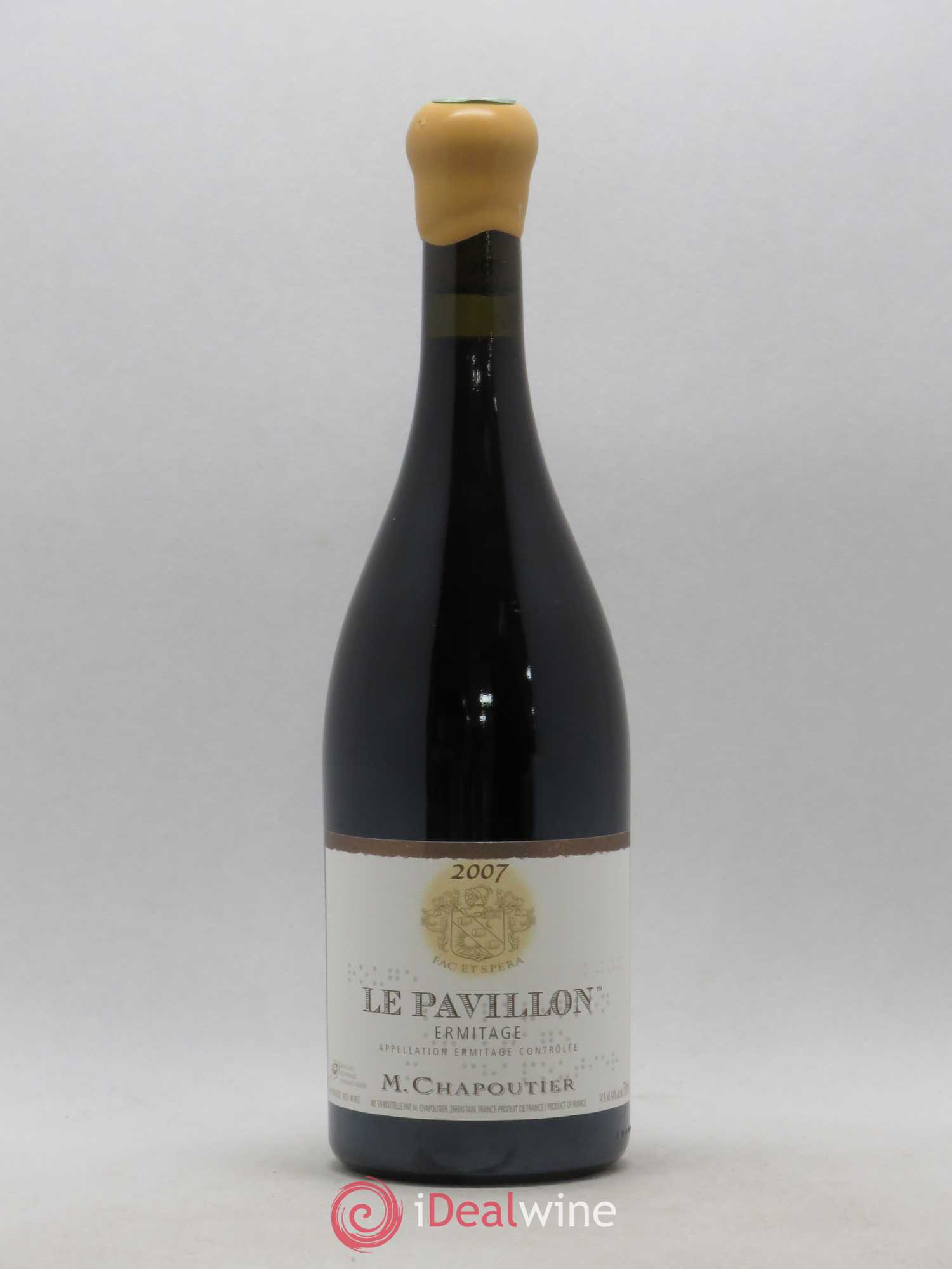 Hermitage Ermitage Le Pavillon Chapoutier 2007 - Lot de 1 bouteille - 0