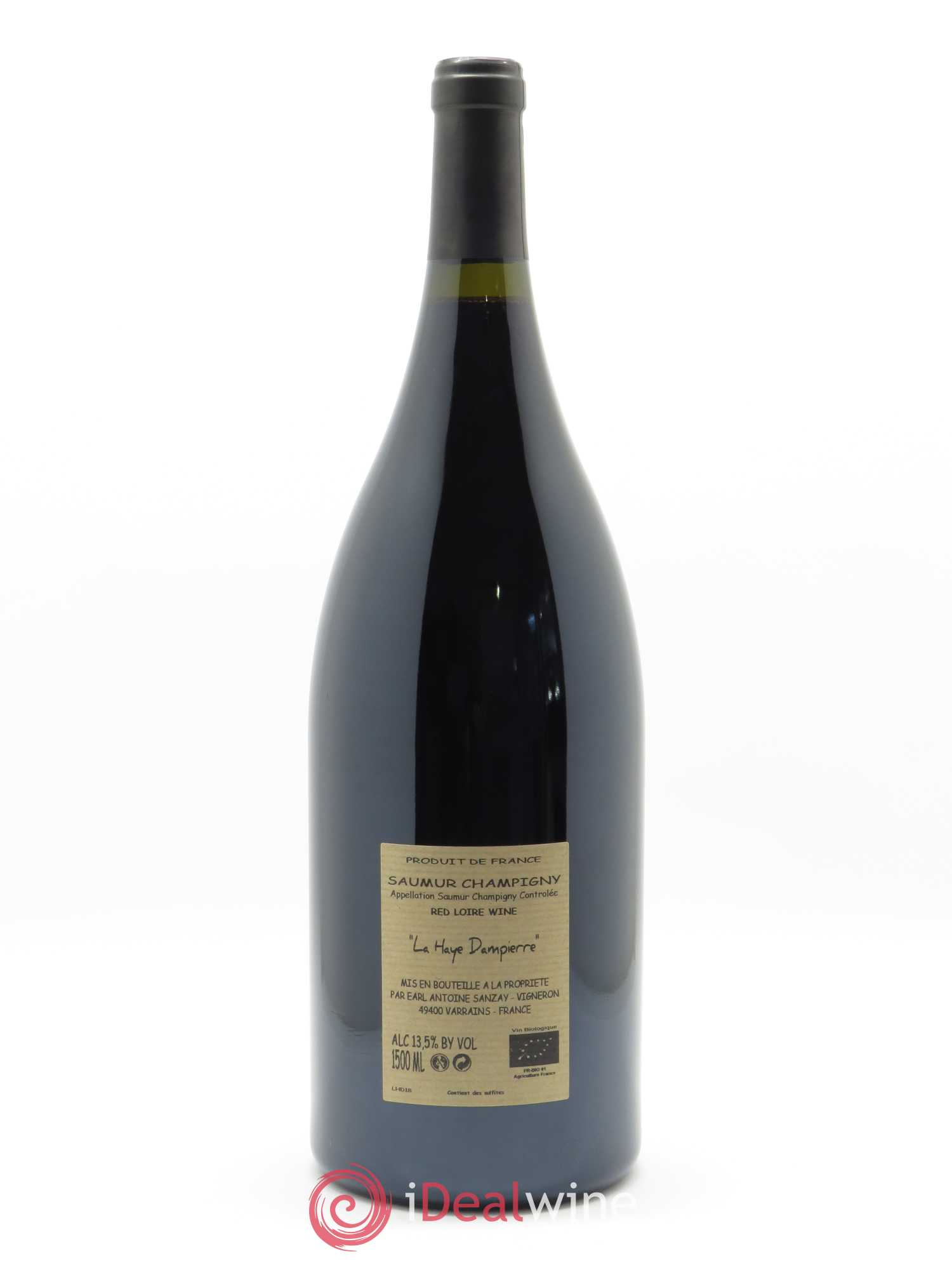 Saumur-Champigny La Haye Dampierre Antoine Sanzay 2018 - Lot de 1 magnum - 1