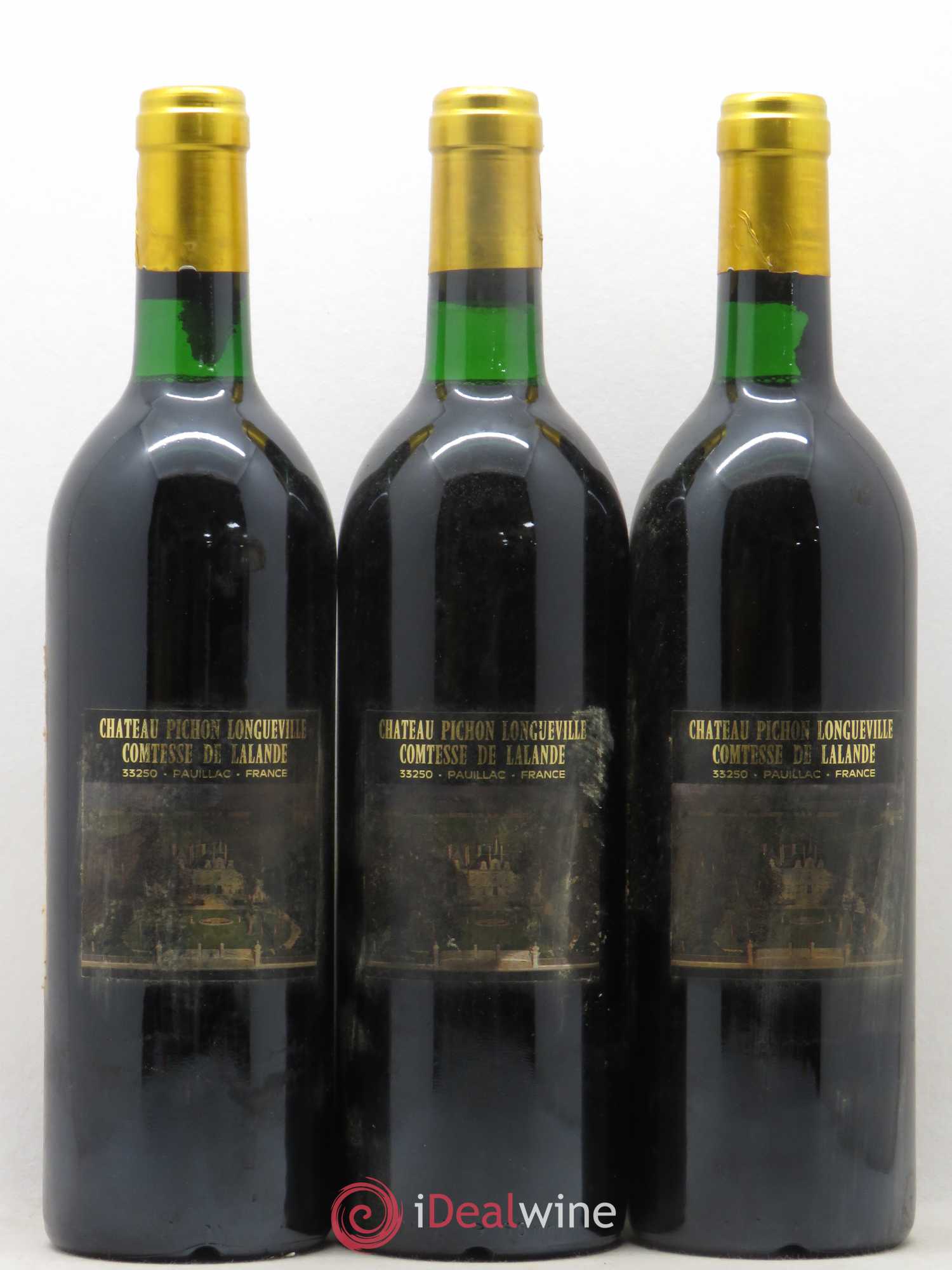 Château Pichon Longueville Comtesse de Lalande 2ème Grand Cru Classé 1989 - Lot de 6 bouteilles - 2