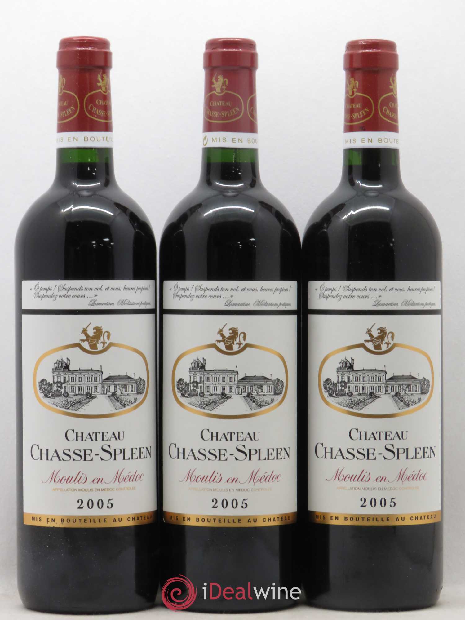 Château Chasse Spleen 2005 - Lot de 6 bouteilles - 1