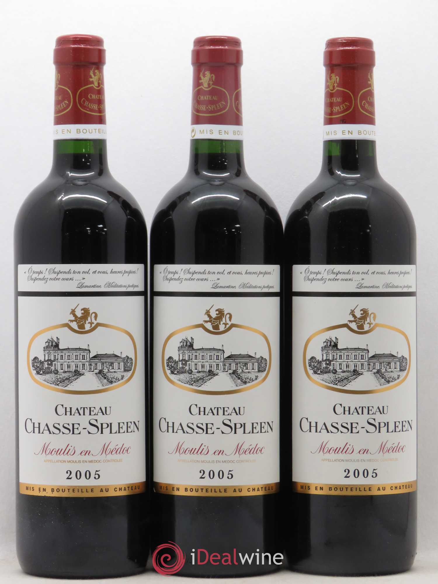 Château Chasse Spleen 2005 - Lot de 6 bouteilles - 2