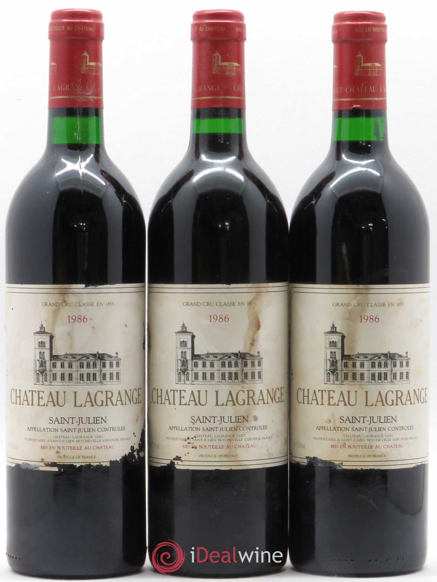 Château Lagrange 3ème Grand Cru Classé 1986 - Lot de 12 bouteilles - 4