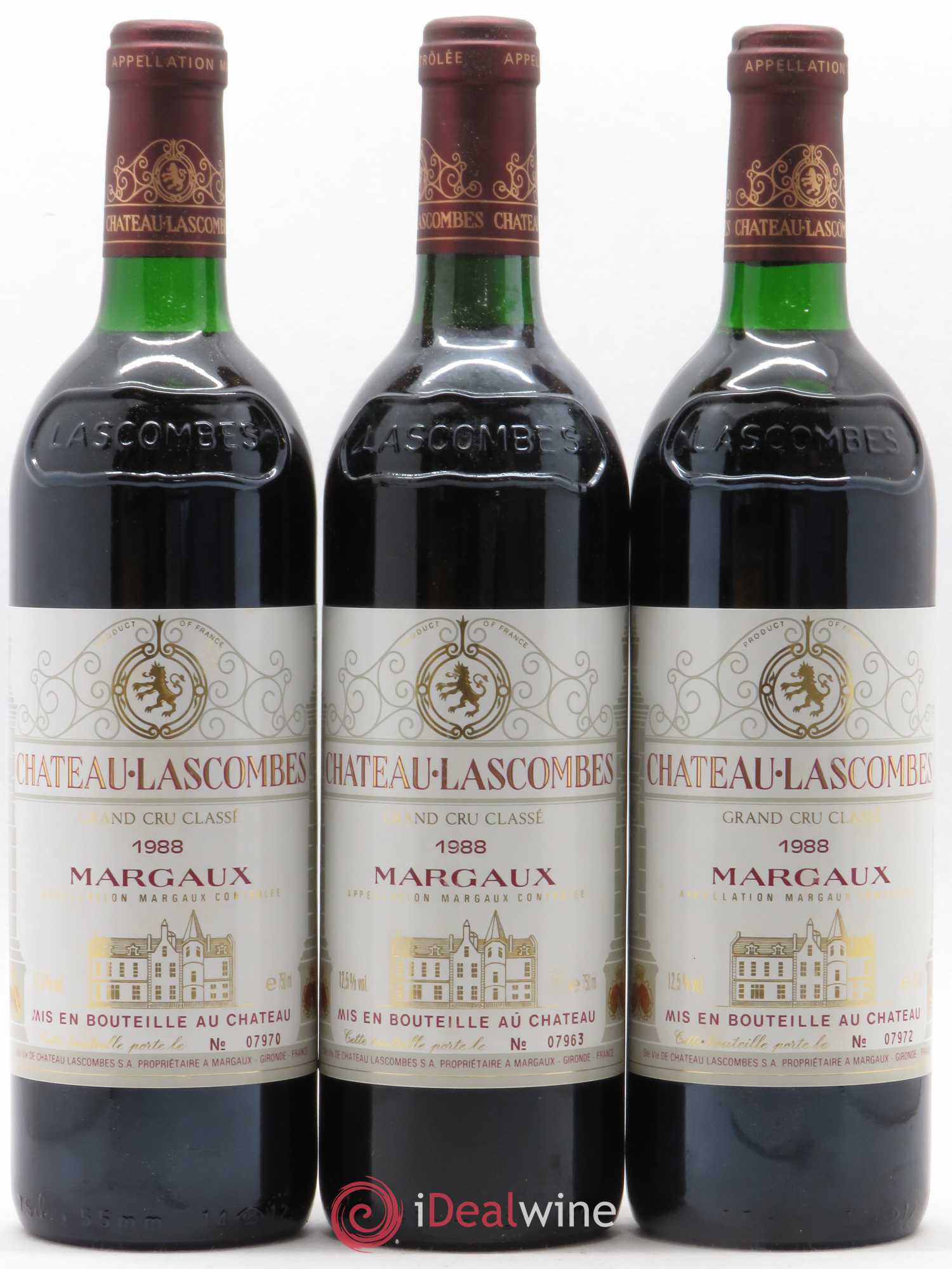 Château Lascombes 2ème Grand Cru Classé 1988 - Lot de 12 bouteilles - 2