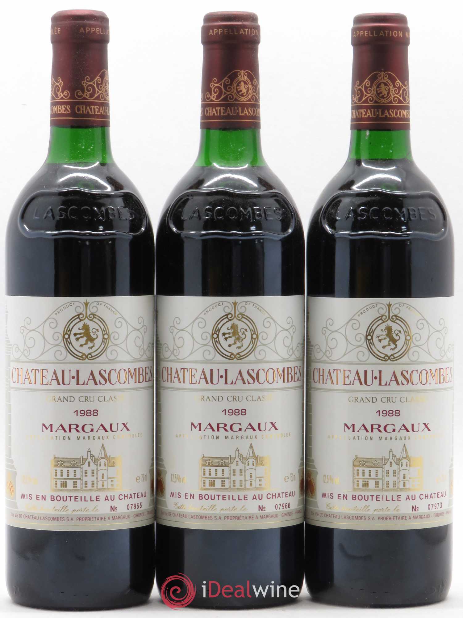 Château Lascombes 2ème Grand Cru Classé 1988 - Lot de 12 bouteilles - 3