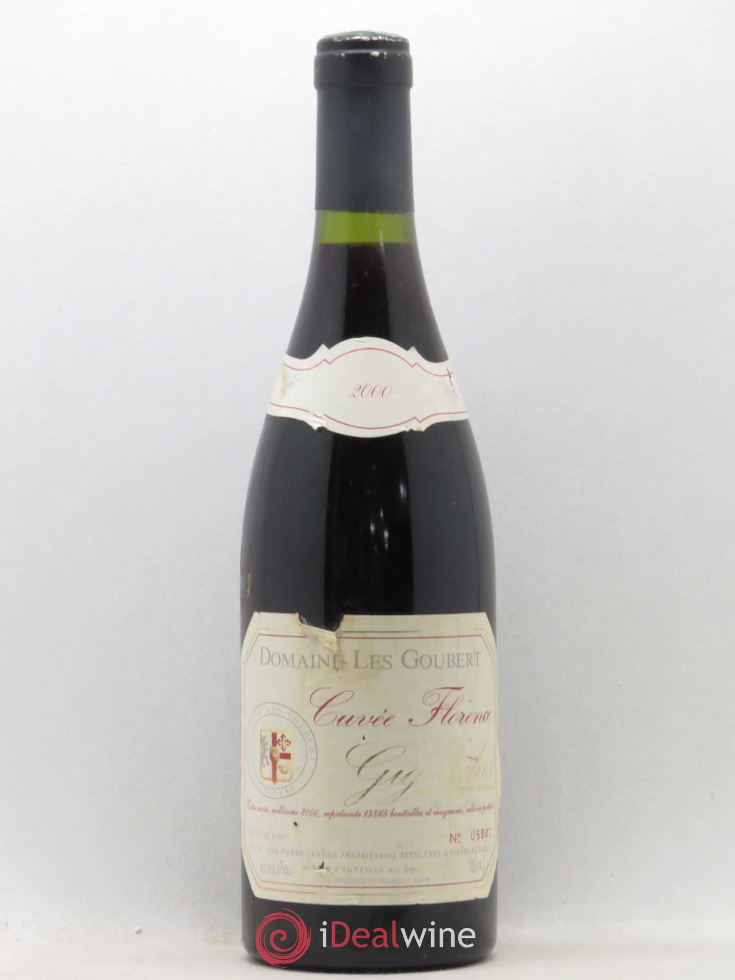 Gigondas Cuvée Florence Domaine Les Goubert 2000 - Posten von 1 Flasche - 0